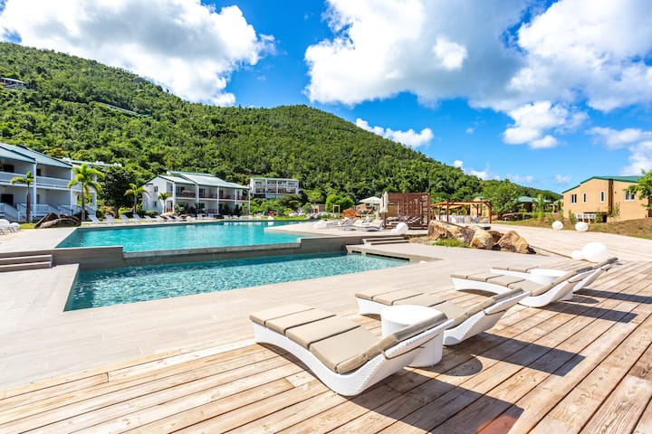 Pool feature at the Wyndham Tortola BVI Lambert Beach Resort in East End, Other than US/Canada