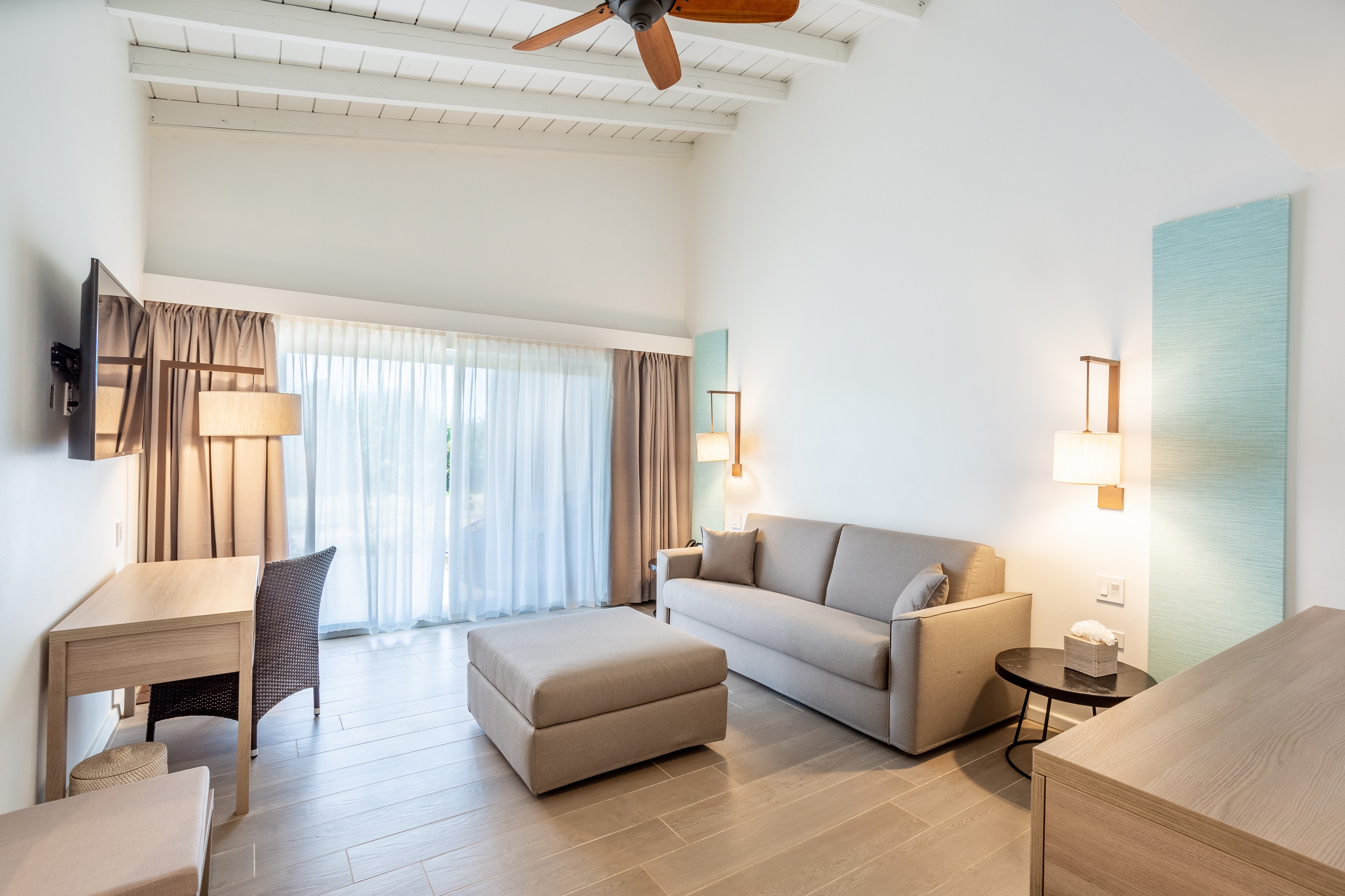Guest room at the Wyndham Tortola BVI Lambert Beach Resort in East End, Other than US/Canada