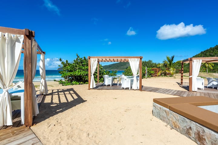 Wyndham Tortola BVI Lambert Beach Resort restaurant in East End, Other than US/Canada