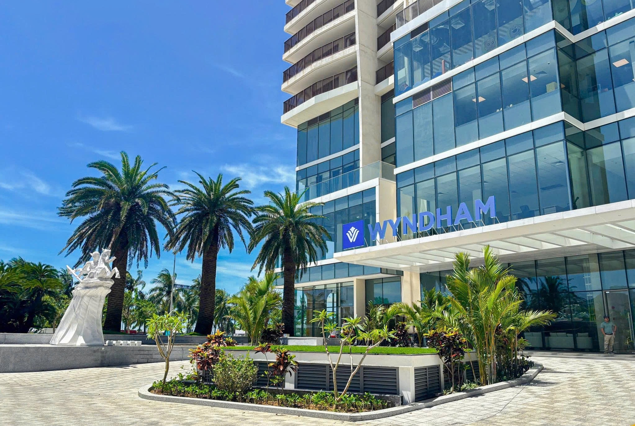 Exterior of Wyndham Soleil Danang hotel in Danang, Other than US/Canada