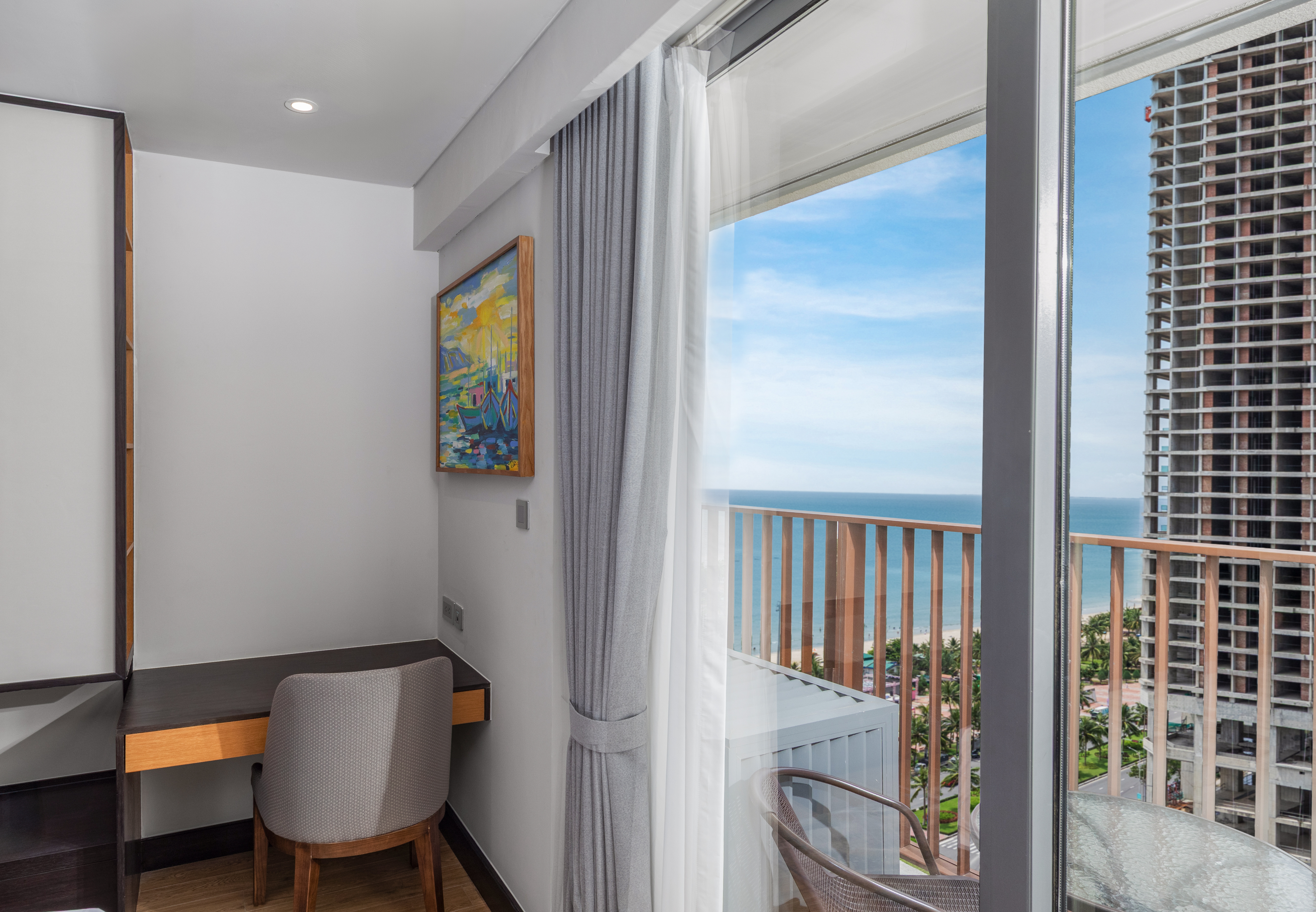 Guest room at the Wyndham Soleil Danang in Danang, Other than US/Canada