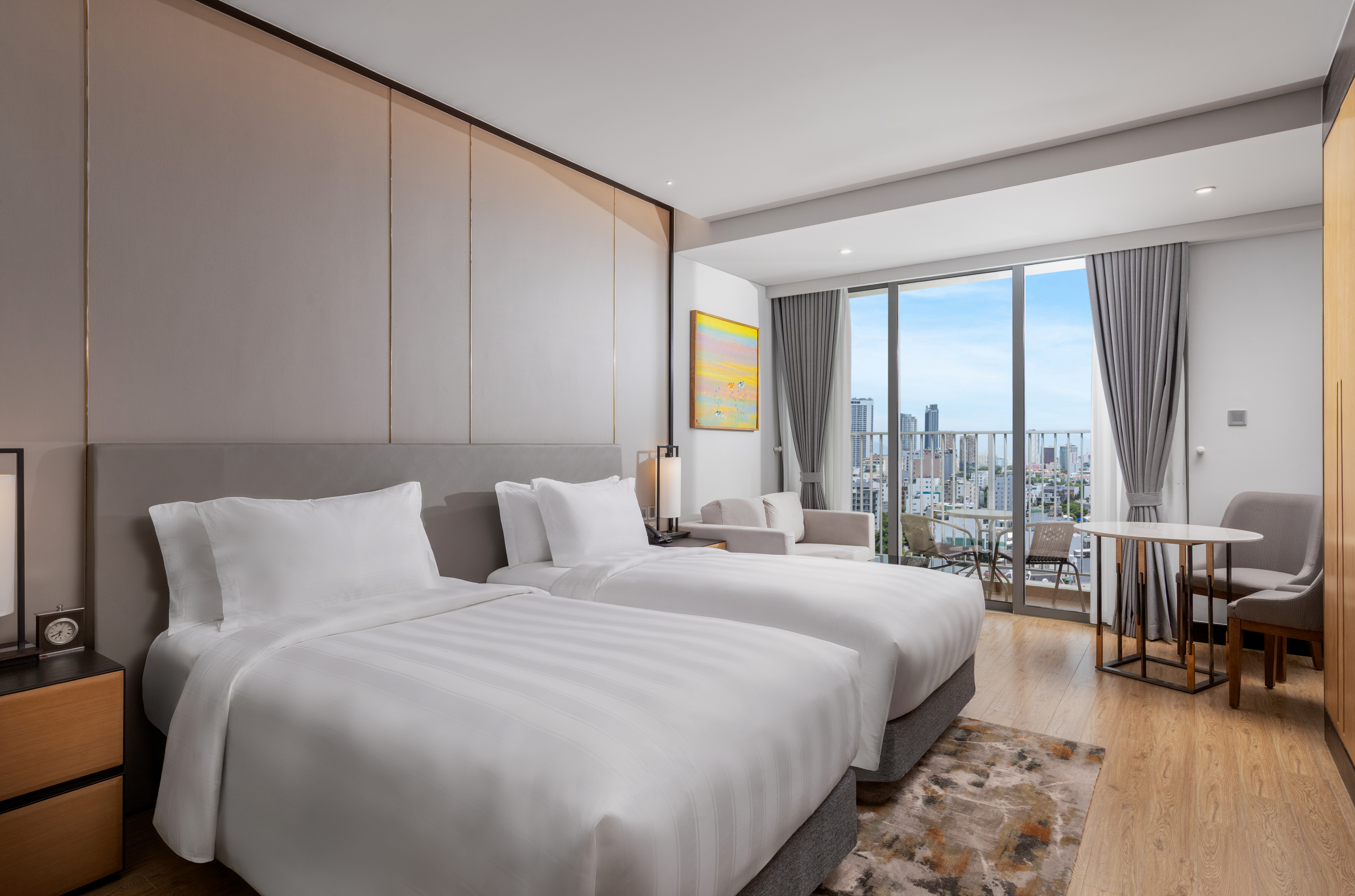 Guest room at the Wyndham Soleil Danang in Danang, Other than US/Canada
