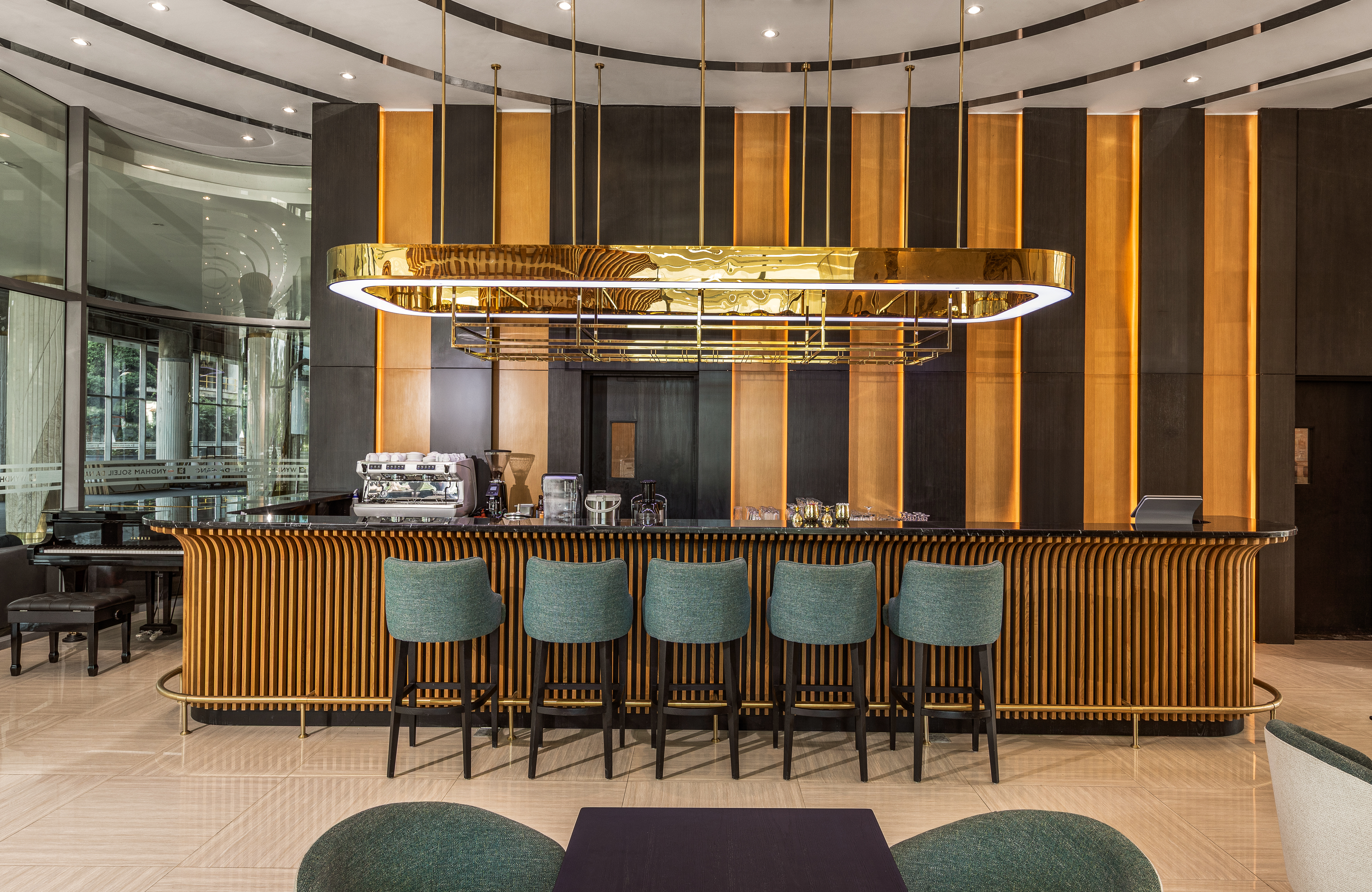 Wyndham Soleil Danang bar and grill in Danang, Other than US/Canada