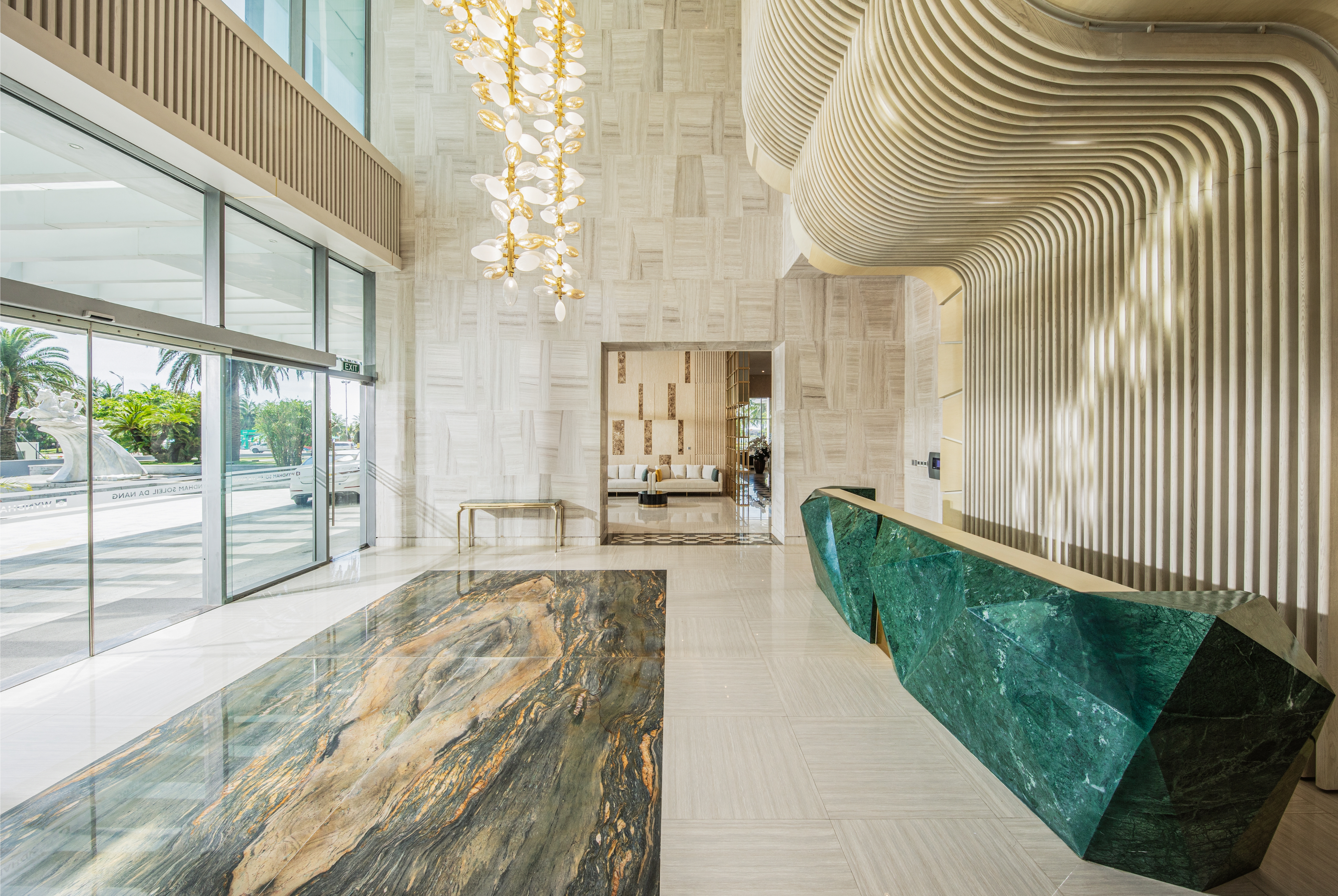 Wyndham Soleil Danang reception in Danang, Other than US/Canada