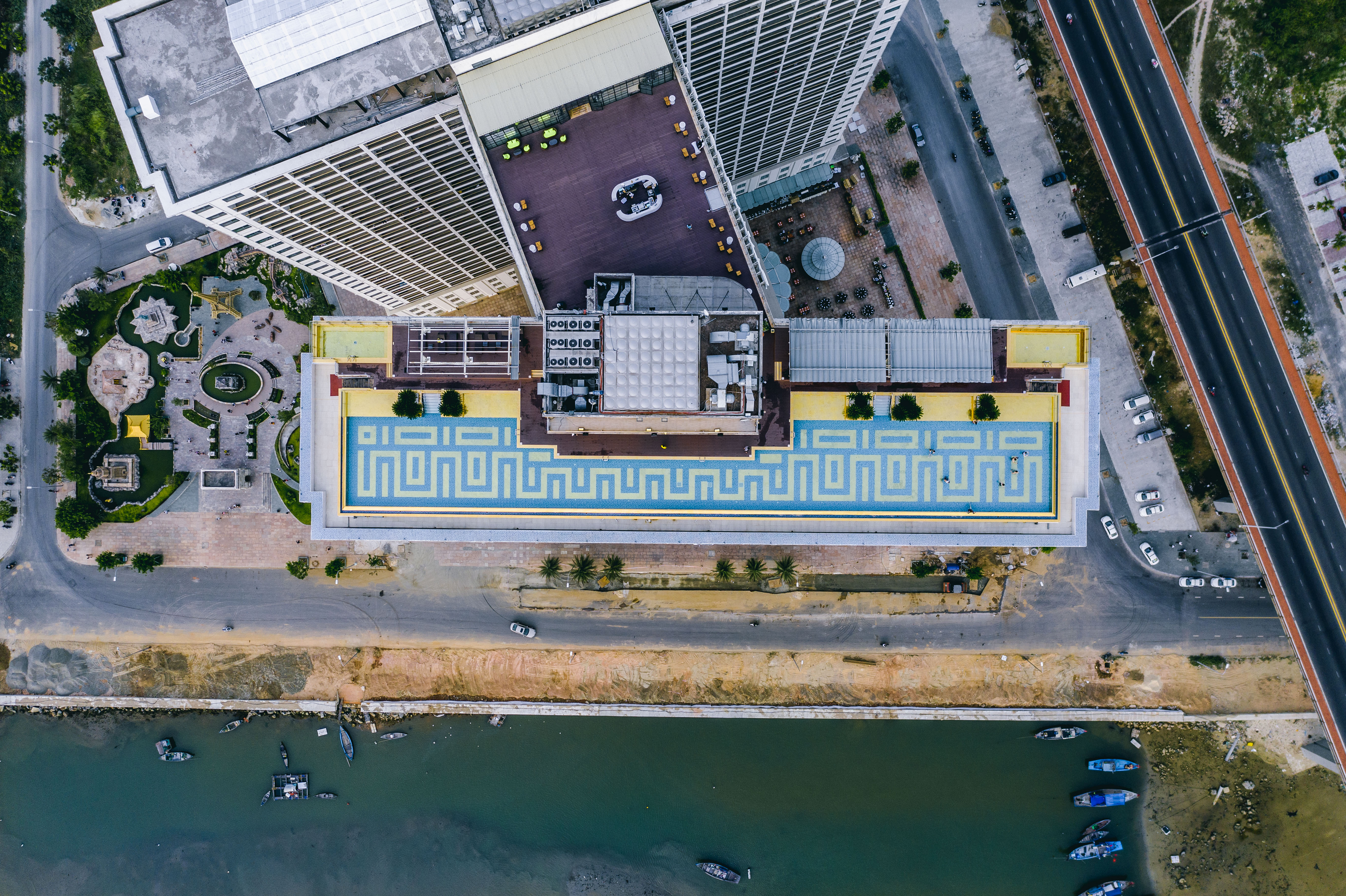 Exterior of Wyndham Danang Golden Bay hotel in Danang, Other than US/Canada