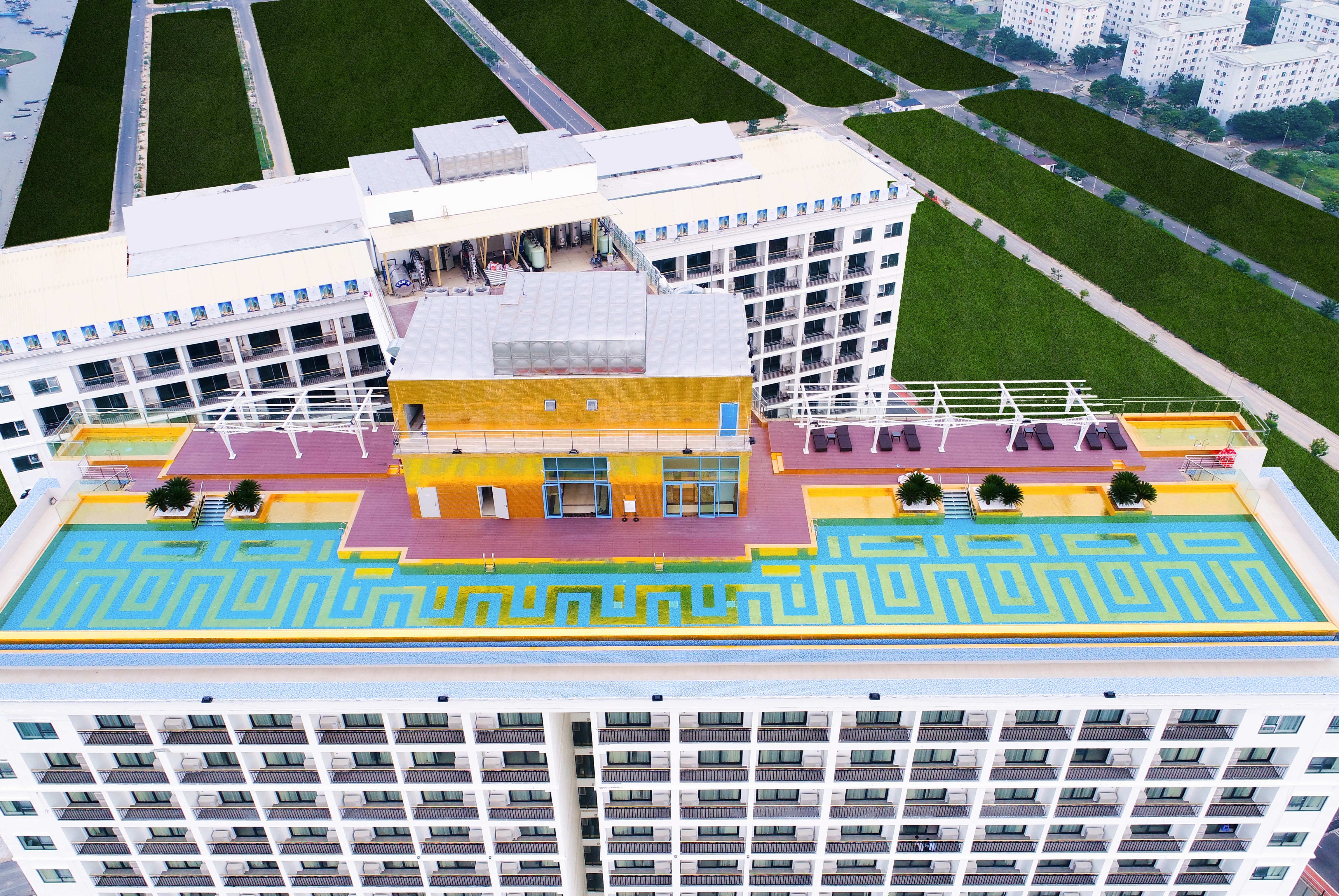 Exterior of Wyndham Danang Golden Bay hotel in Danang, Other than US/Canada