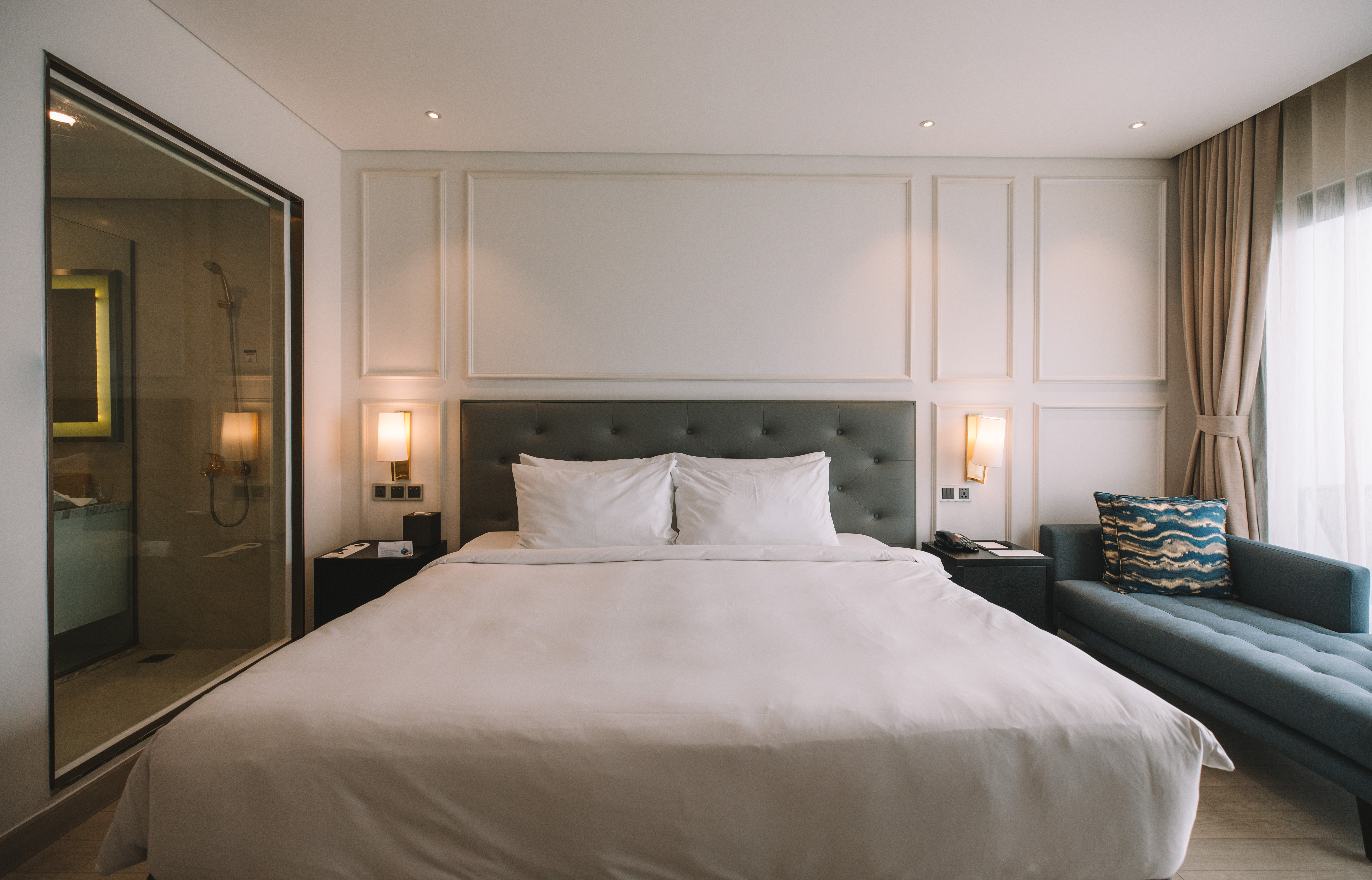 Guest room at the Wyndham Danang Golden Bay in Danang, Other than US/Canada