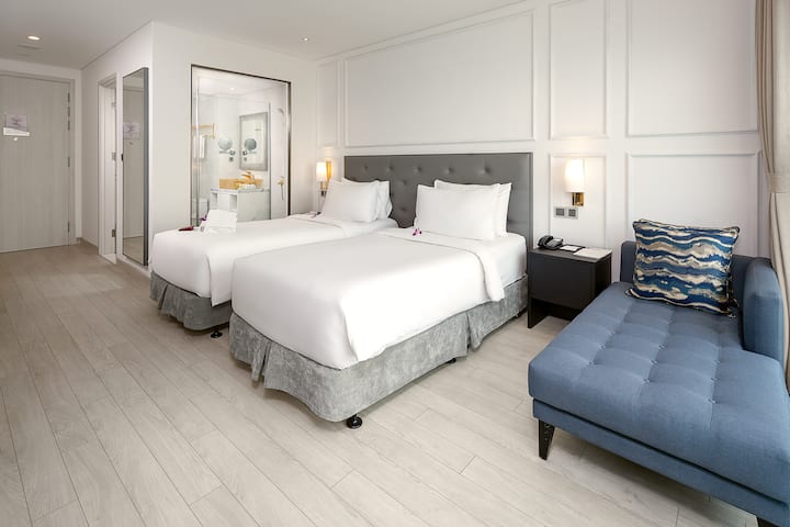 Guest room at the Wyndham Danang Golden Bay in Danang, Other than US/Canada