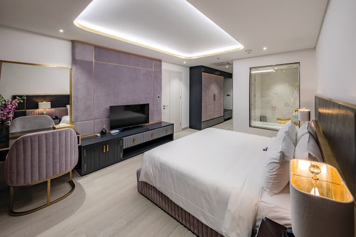 Guest room at the Wyndham Danang Golden Bay in Danang, Other than US/Canada