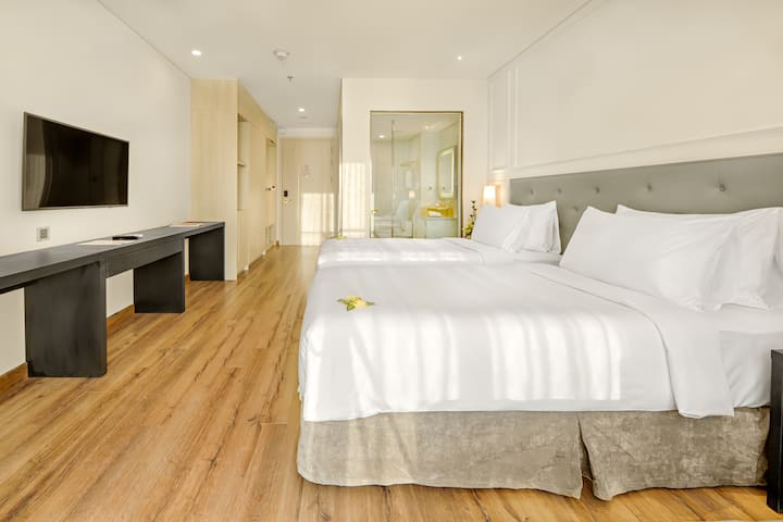 Guest room at the Wyndham Danang Golden Bay in Danang, Other than US/Canada