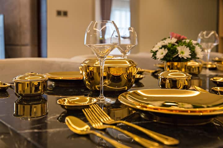 Wyndham Danang Golden Bay suite dining area in Danang, Other than US/Canada