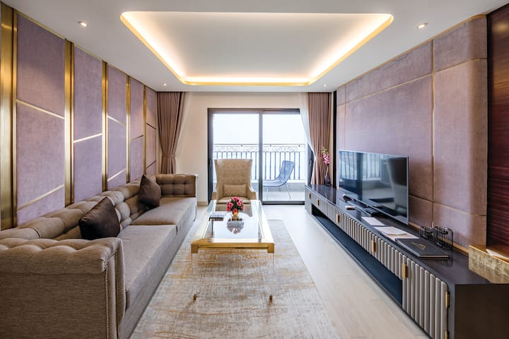 Wyndham Danang Golden Bay suite living room in Danang, Other than US/Canada