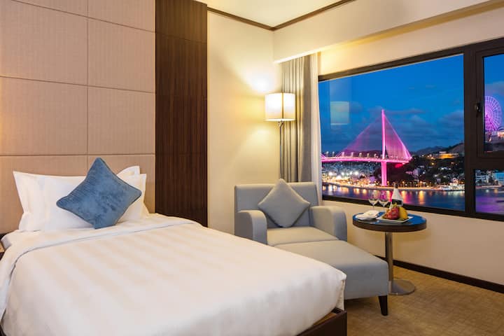 Guest room at the Wyndham Legend Halong Hotel in Halong, Other than US/Canada