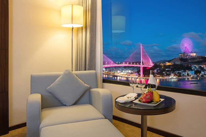 Guest room at the Wyndham Legend Halong Hotel in Halong, Other than US/Canada