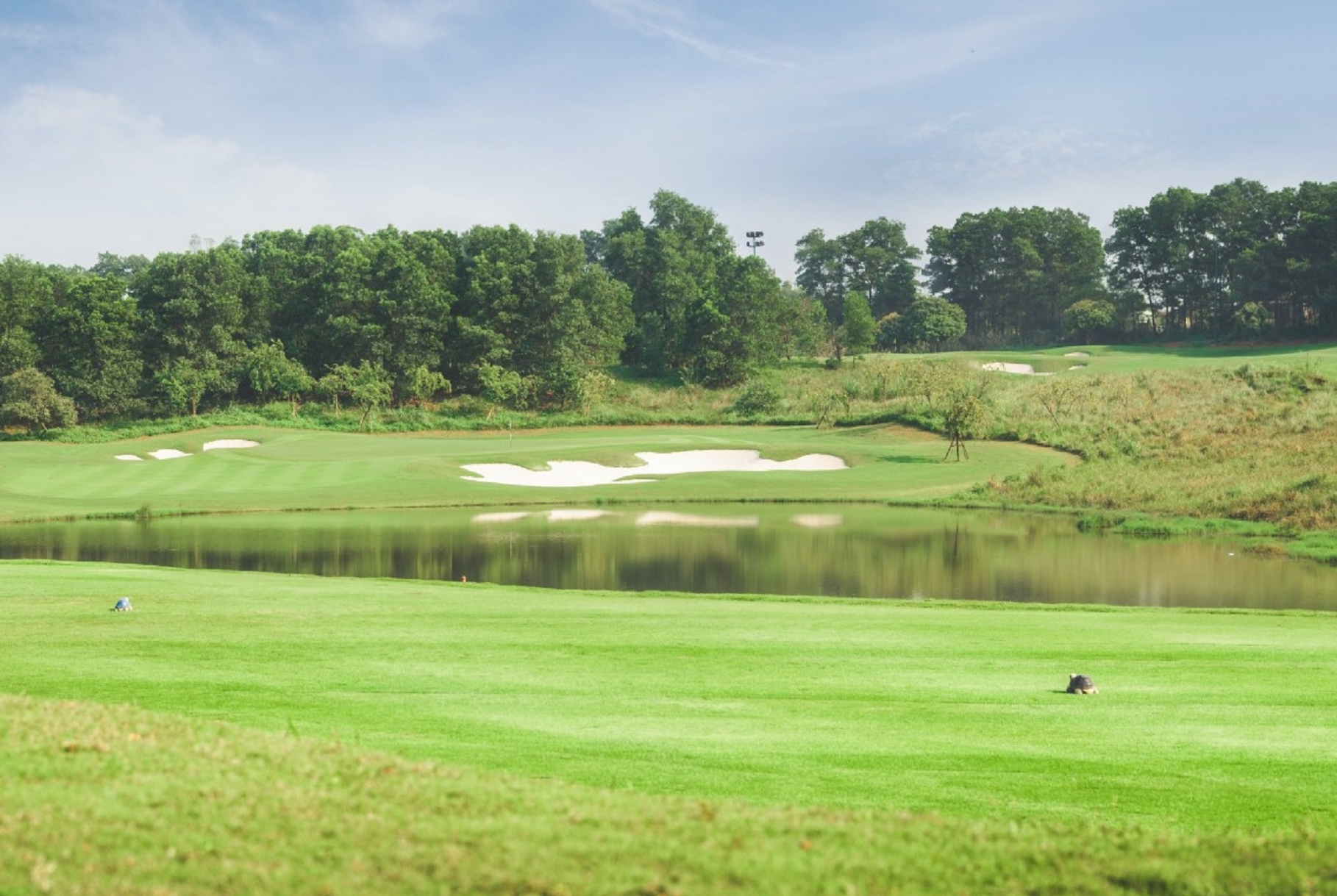 Exterior of Wyndham Sky Lake Resort and Villas hotel in Hanoi, Other than US/Canada