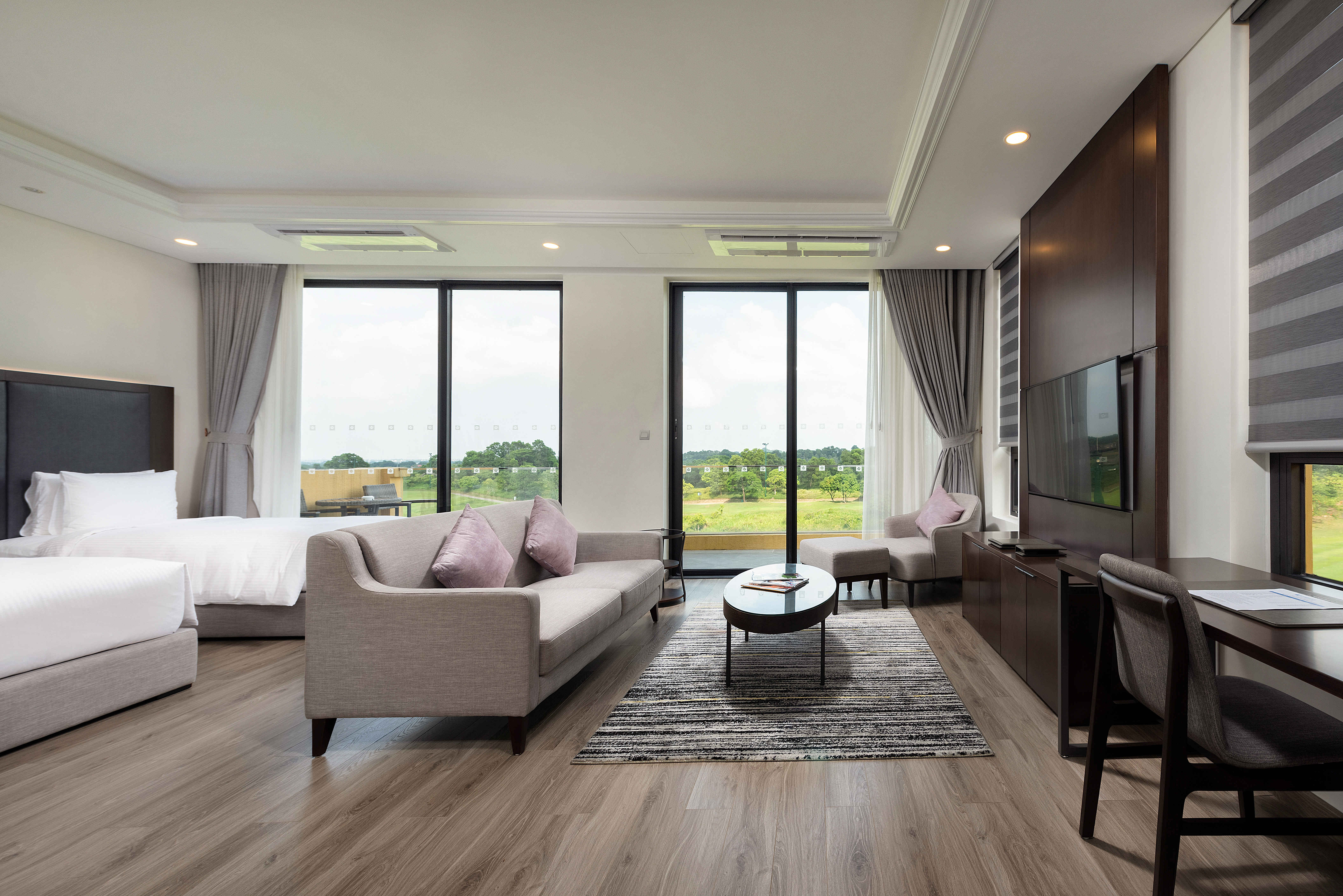 Guest room at the Wyndham Sky Lake Resort and Villas in Hanoi, Other than US/Canada