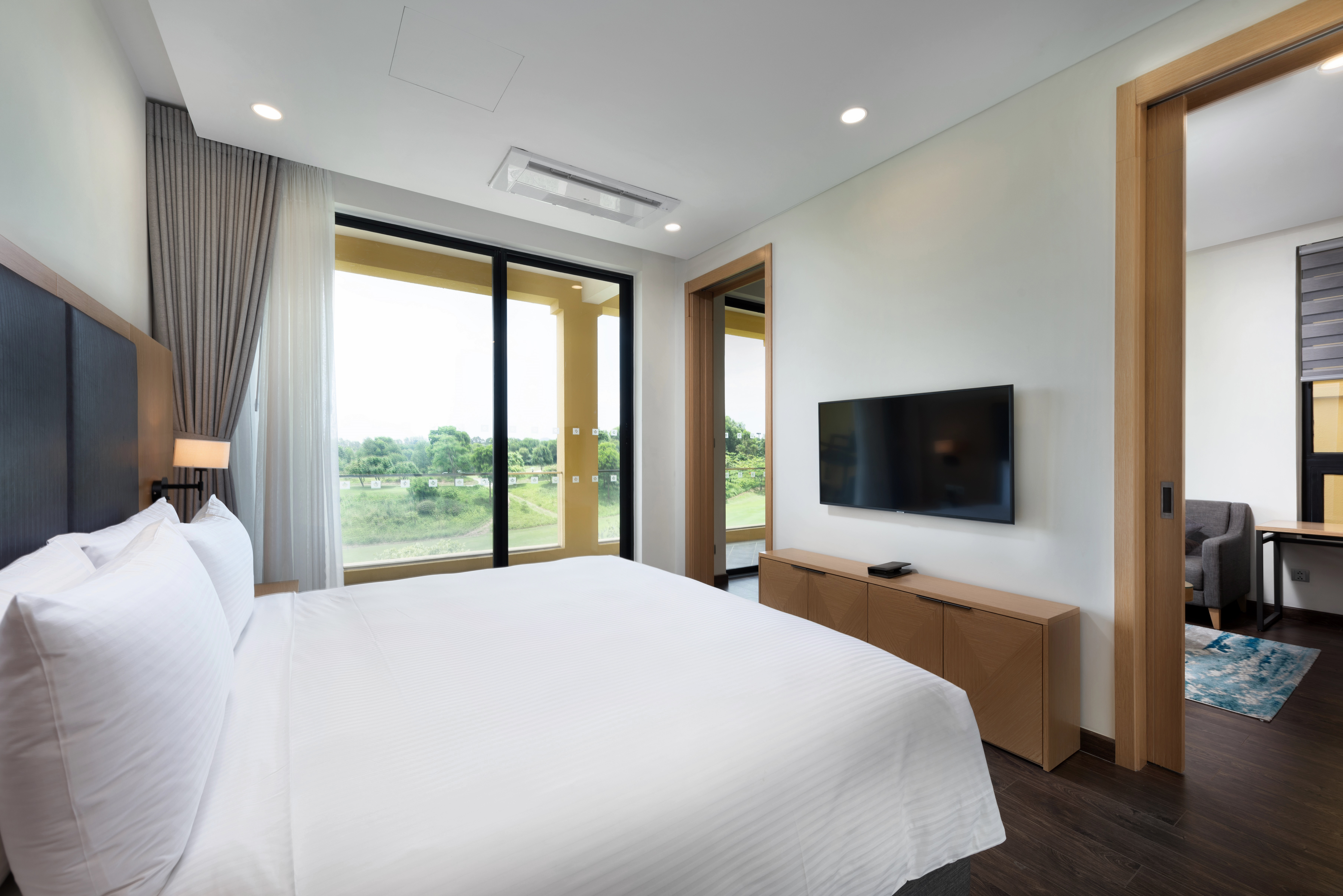 Guest room at the Wyndham Sky Lake Resort and Villas in Hanoi, Other than US/Canada