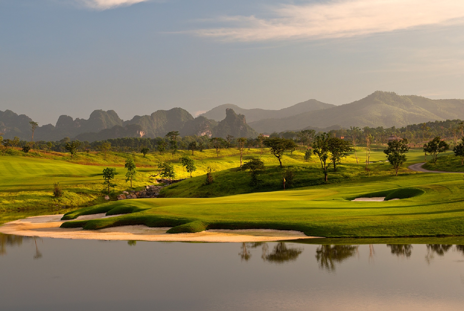 Golf course at Wyndham Sky Lake Resort and Villas in Hanoi, Other than US/Canada