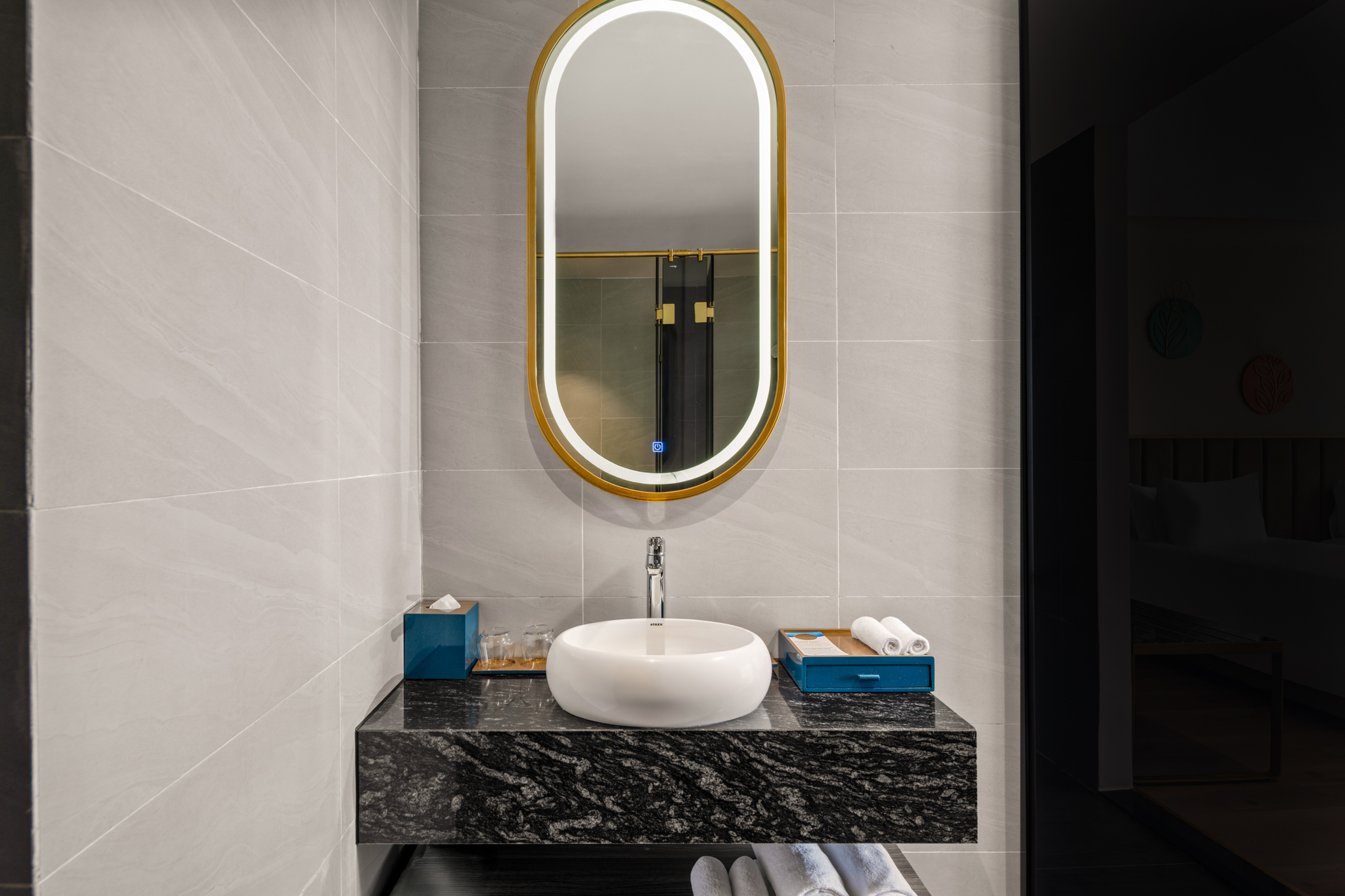 Guest room bath at the Wyndham Hoi An Royal Beachfront Resort & Villas in Hoi An, Other than US/Canada