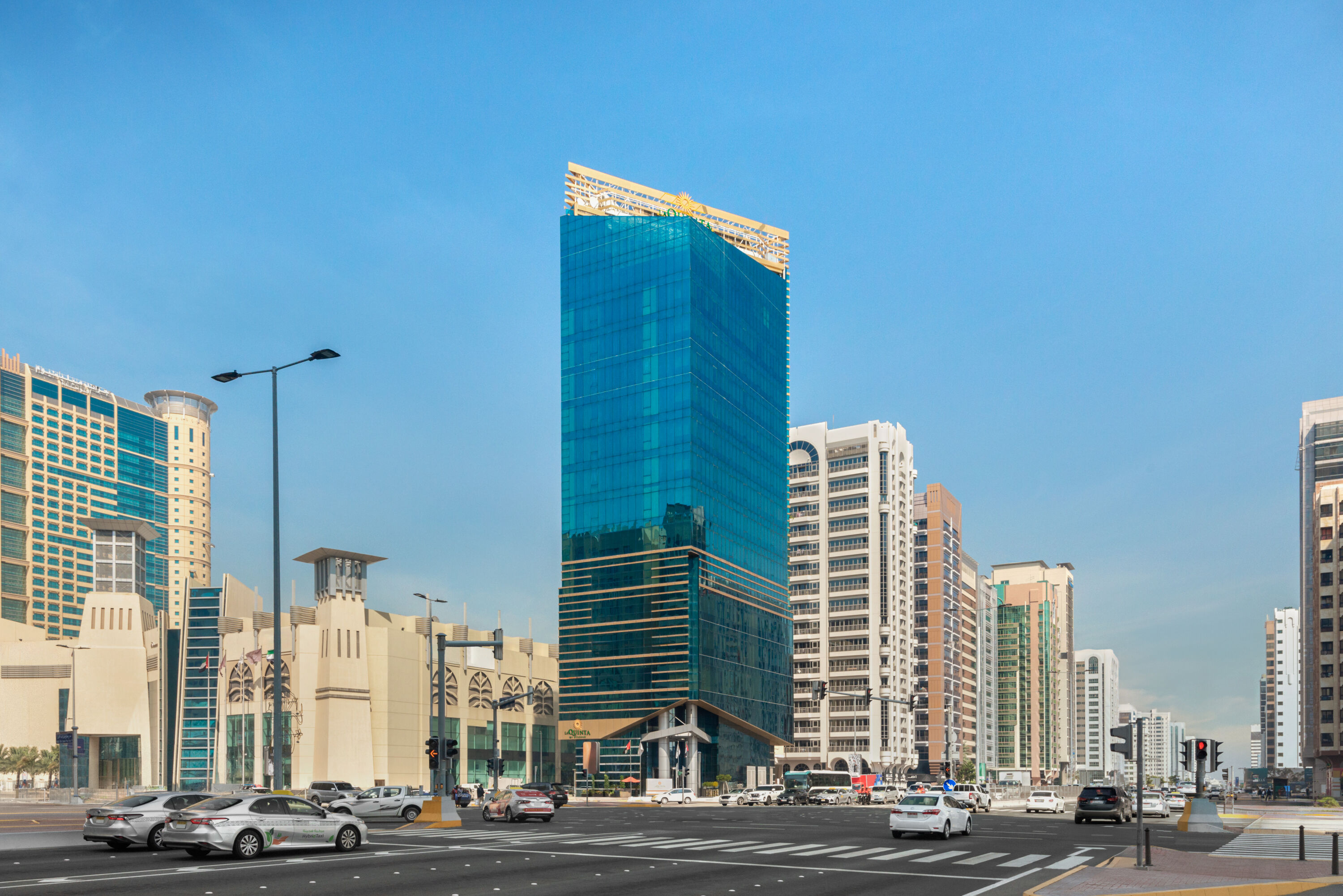 Exterior of La Quinta by Wyndham Abu Dhabi Al Wahda hotel in Abu Dhabi, Other than US/Canada