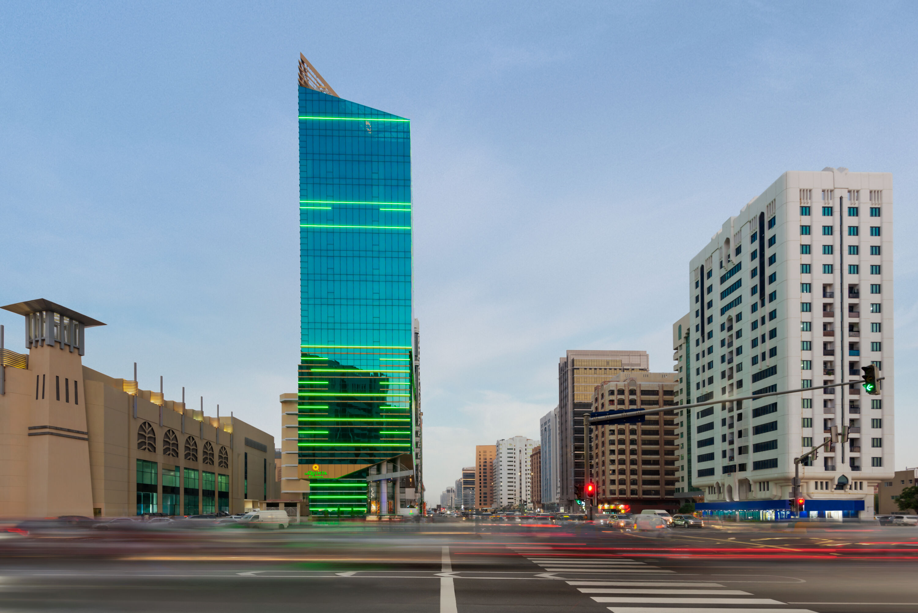 Exterior of La Quinta by Wyndham Abu Dhabi Al Wahda hotel in Abu Dhabi, Other than US/Canada