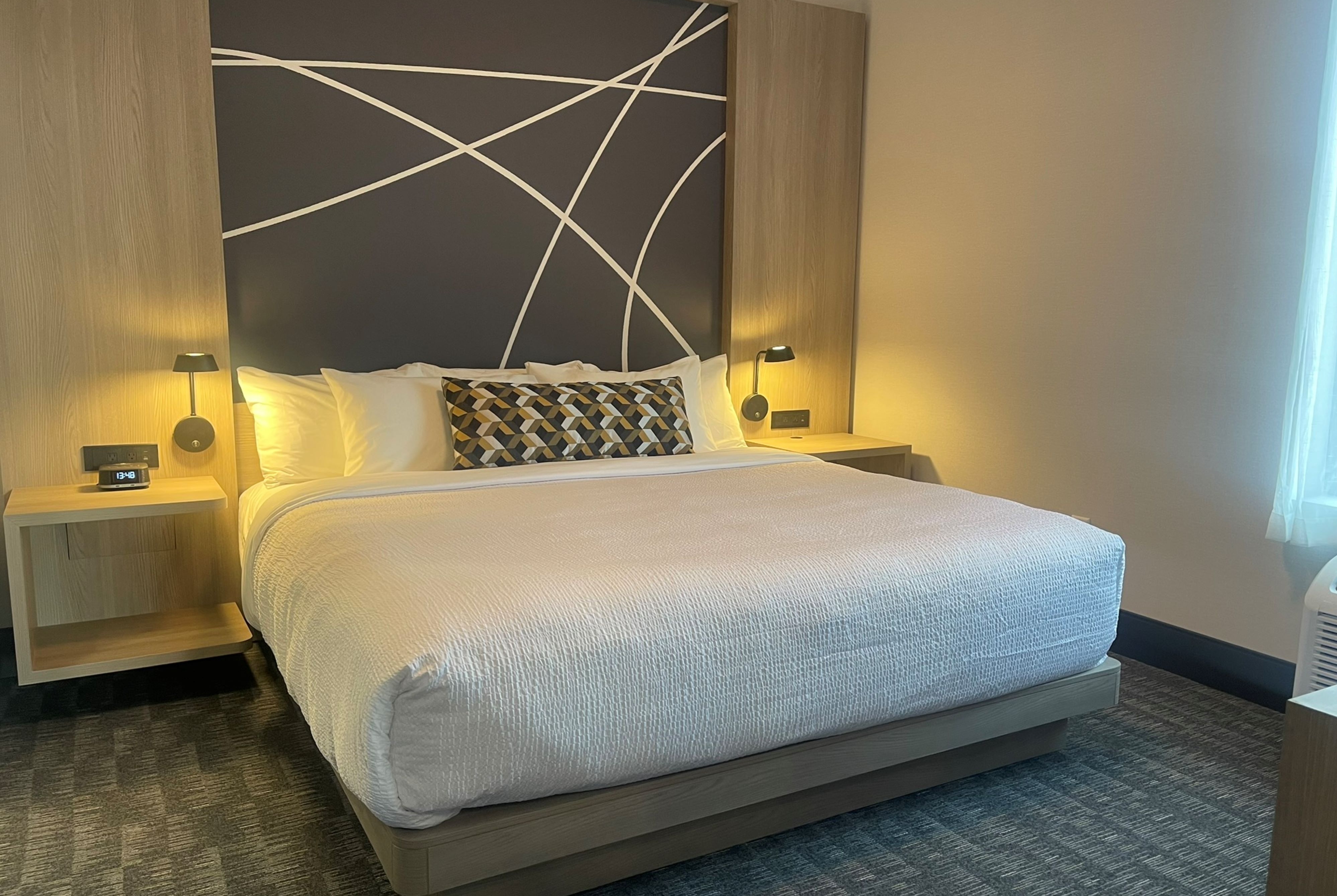 Guest room at the La Quinta Inn & Suites by Wyndham Kelowna BC in Kelowna, British Columbia