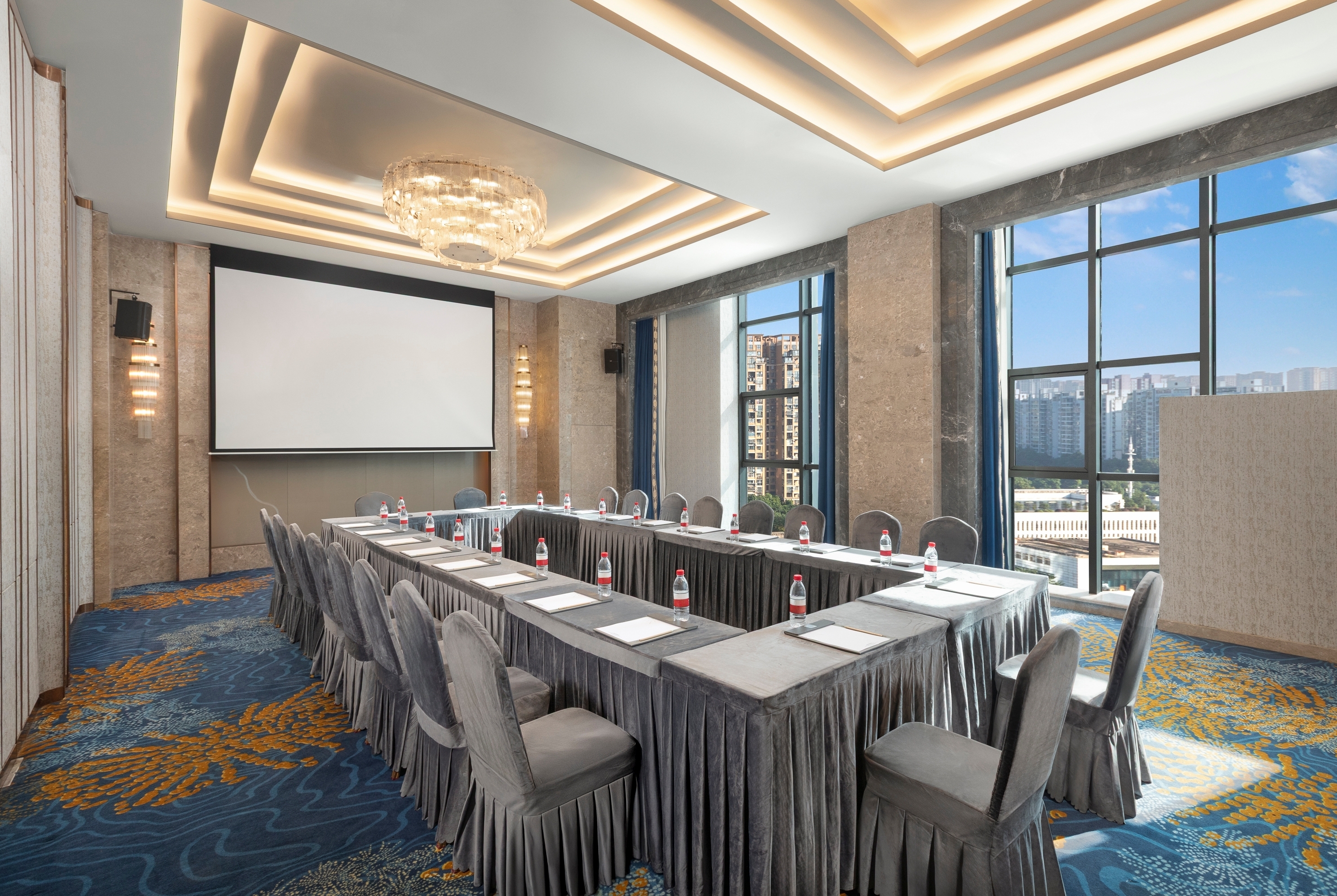 Meeting room at La Quinta by Wyndham Chengdu Jinniu in Chengdu, Other than US/Canada