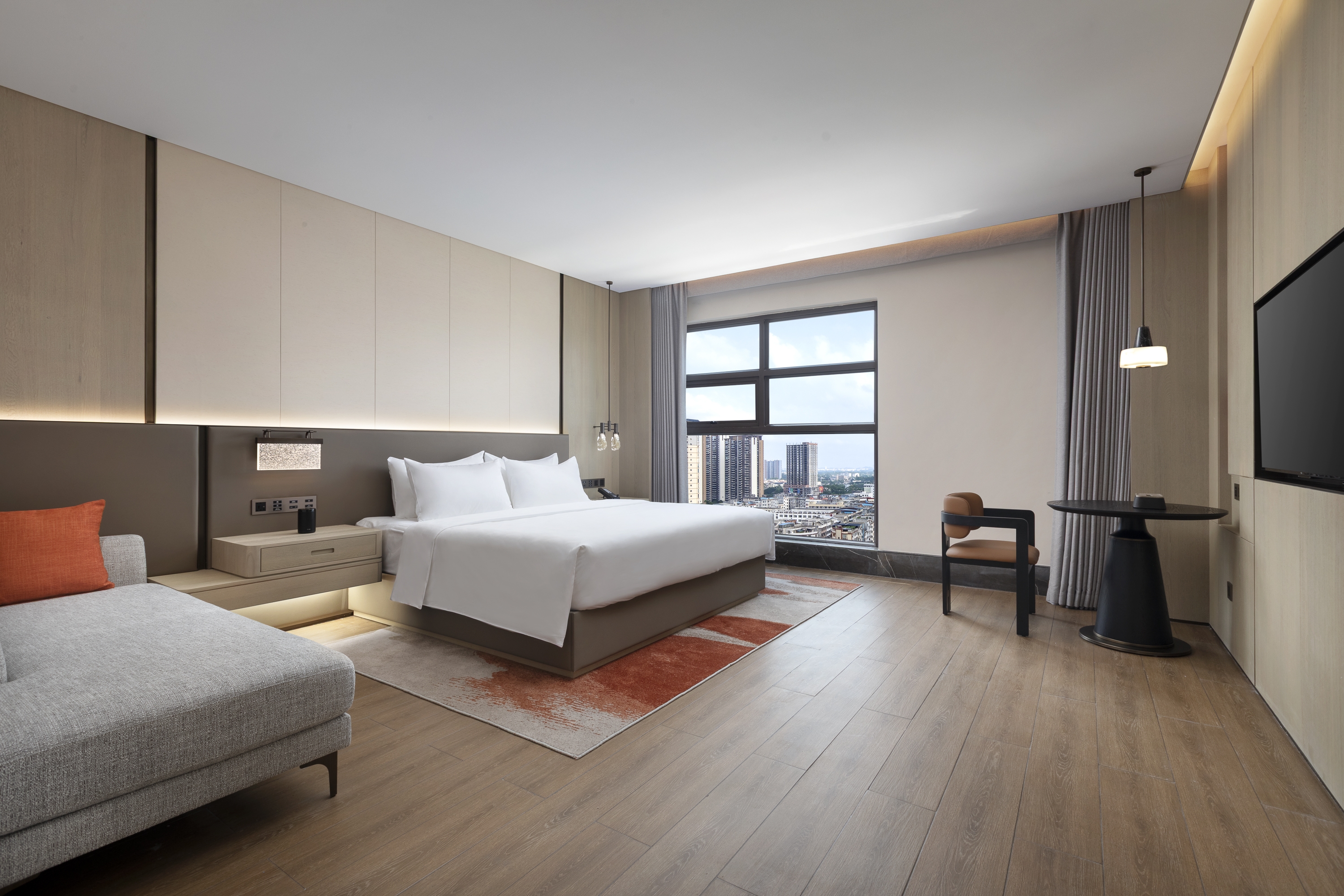 Guest room at the La Quinta by Wyndham Qinzhou Qinnan in Qinzhou, Other than US/Canada