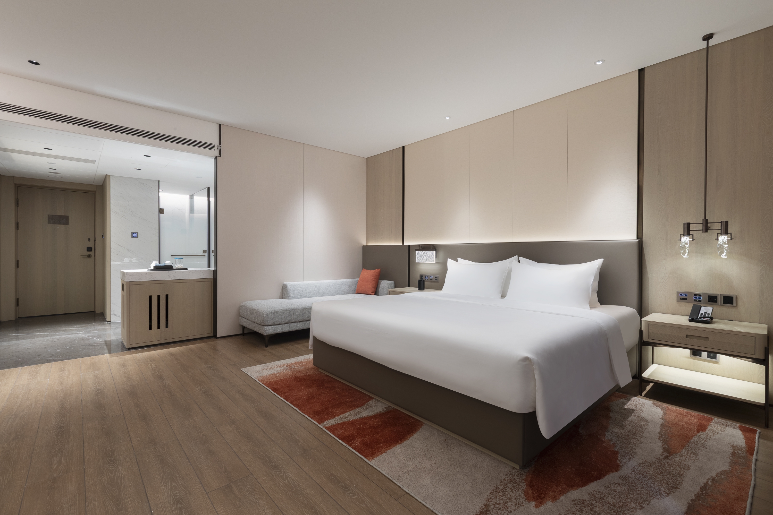 Guest room at the La Quinta by Wyndham Qinzhou Qinnan in Qinzhou, Other than US/Canada