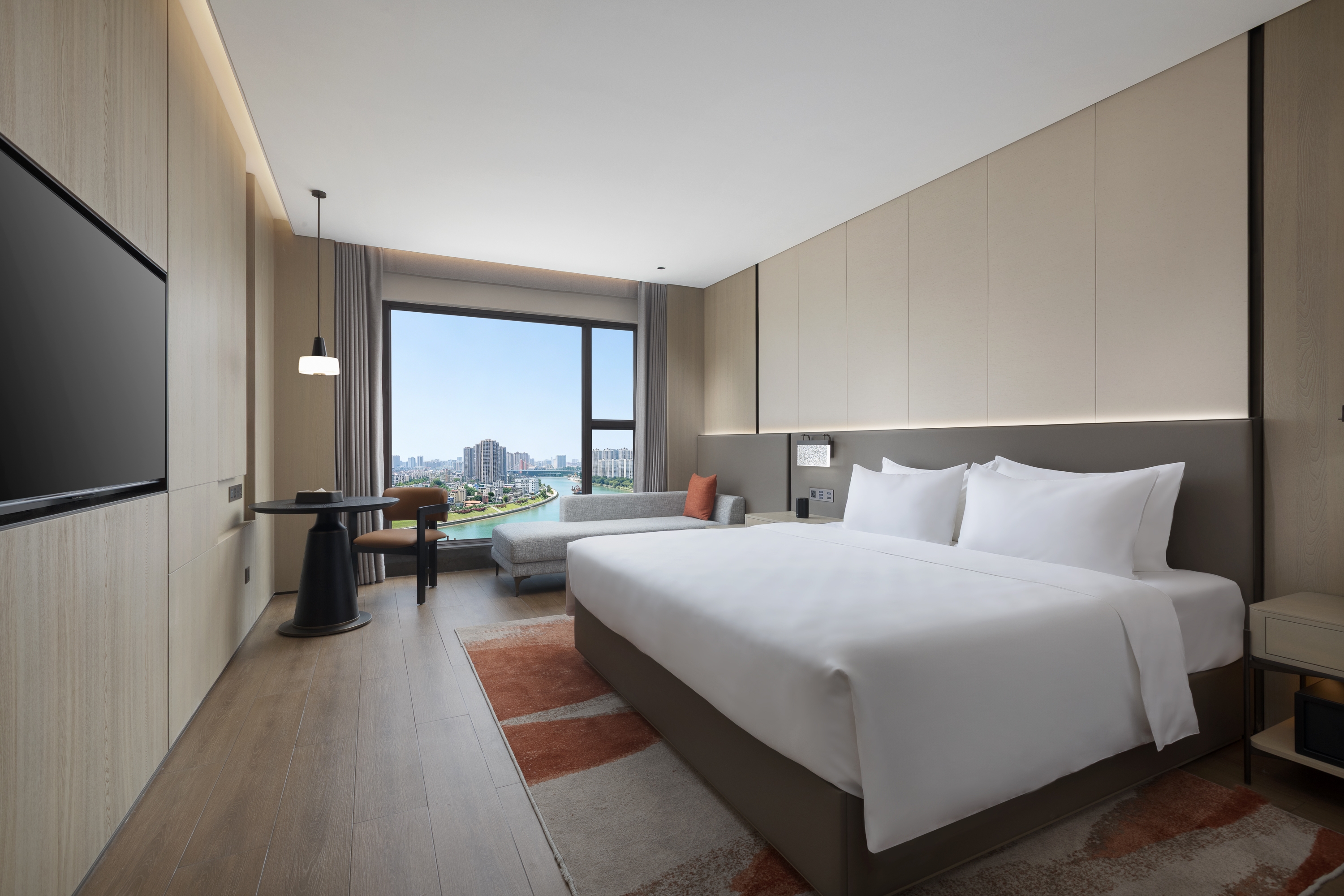 Guest room at the La Quinta by Wyndham Qinzhou Qinnan in Qinzhou, Other than US/Canada