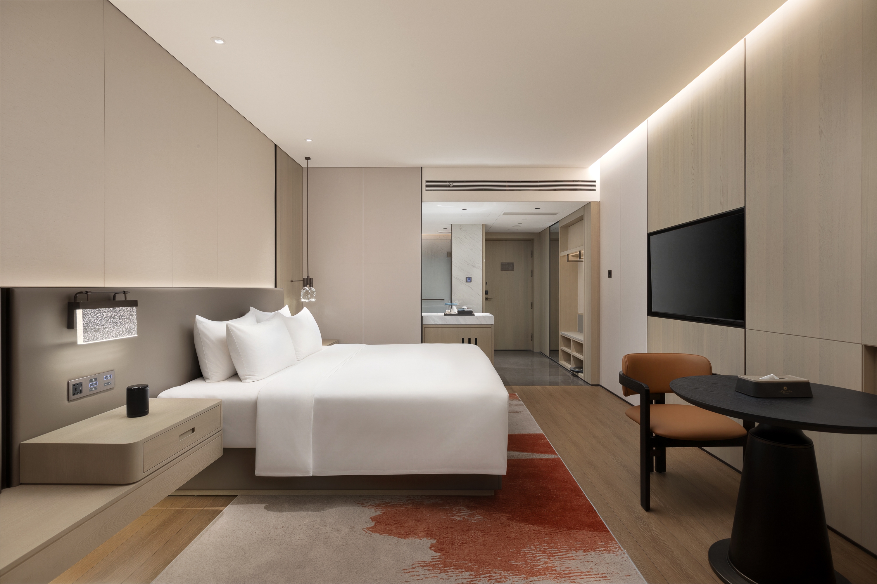 Guest room at the La Quinta by Wyndham Qinzhou Qinnan in Qinzhou, Other than US/Canada