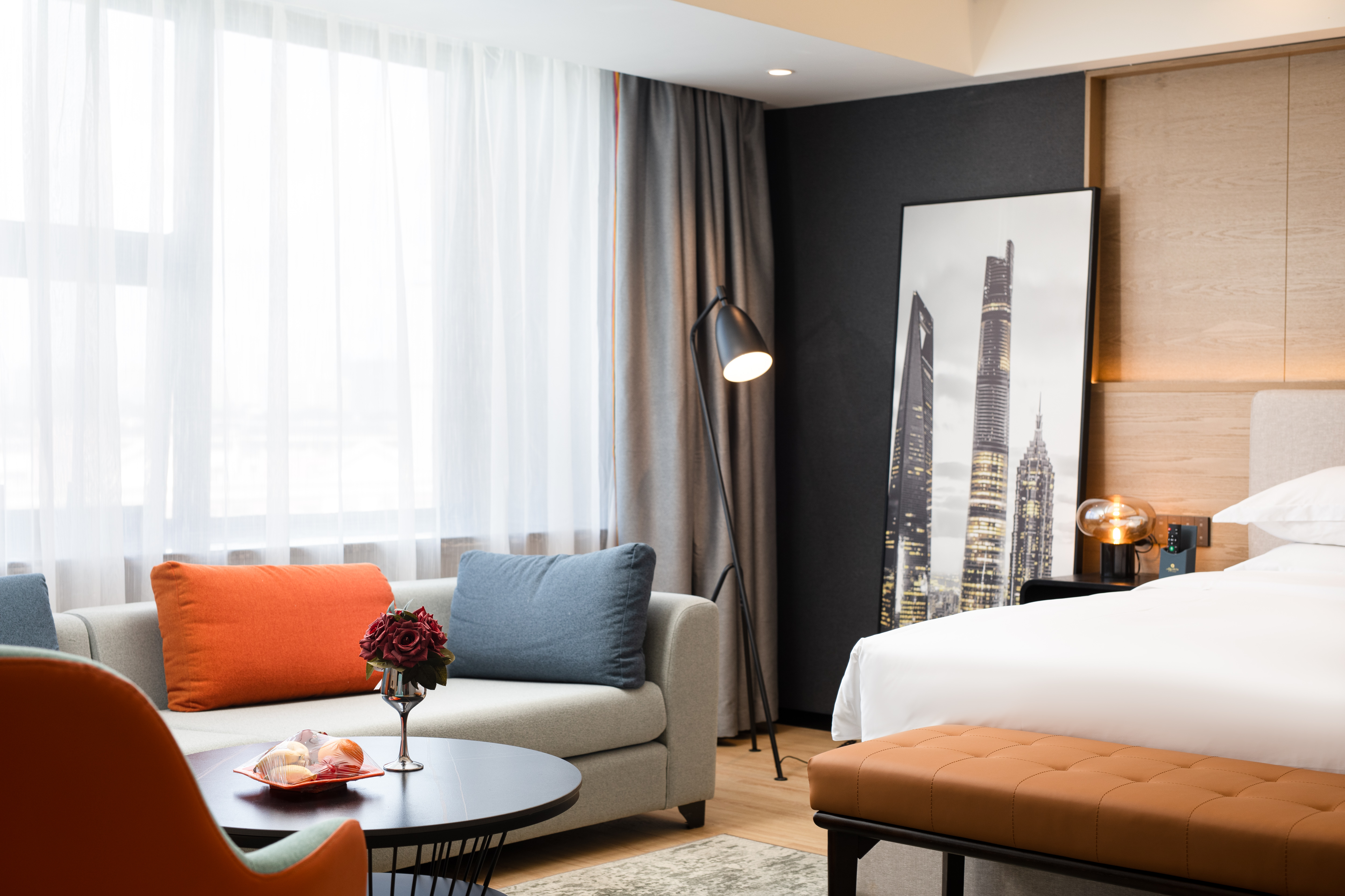 Guest room at the La Quinta by Wyndham Qionghai Yinhai in Qionghai, Other than US/Canada