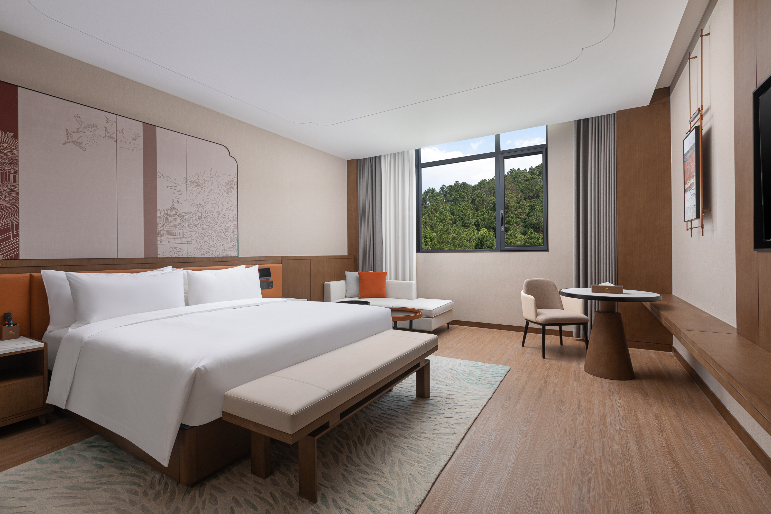 Guest room at the La Quinta by Wyndham Suzhou Yangshan in Suzhou, Other than US/Canada