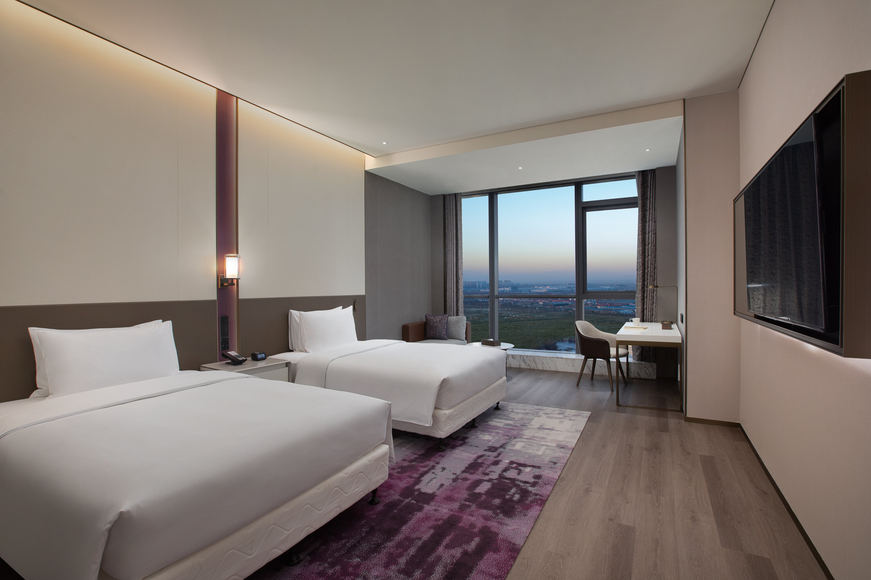 Guest room at the La Quinta by Wyndham Shanxi Xiaohe Xincheng in Taiyuan Shanxi, Other than US/Canada