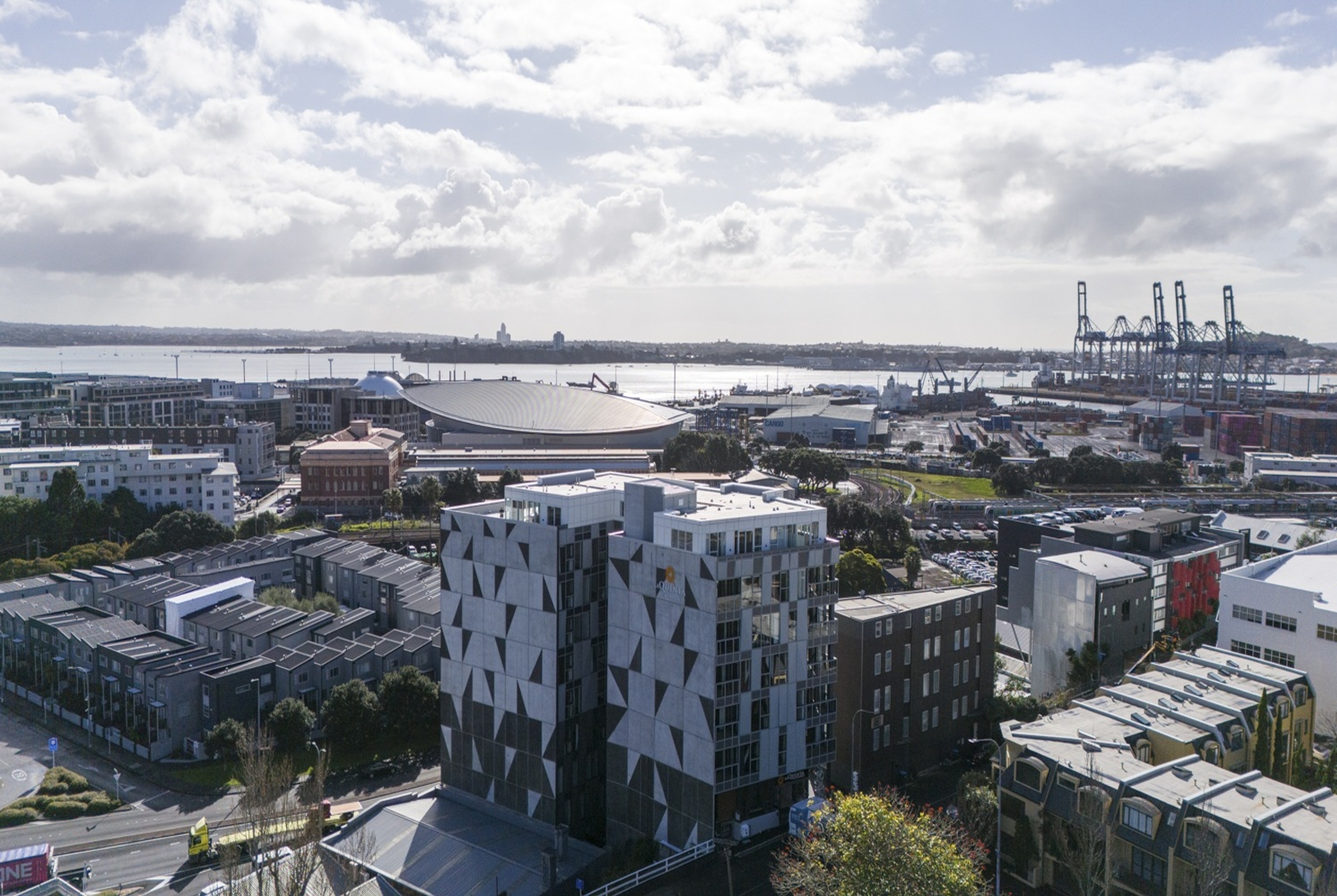 Aerial View of La Quinta by Wyndham Parnell Auckland hotel in Auckland, Other than US/Canada