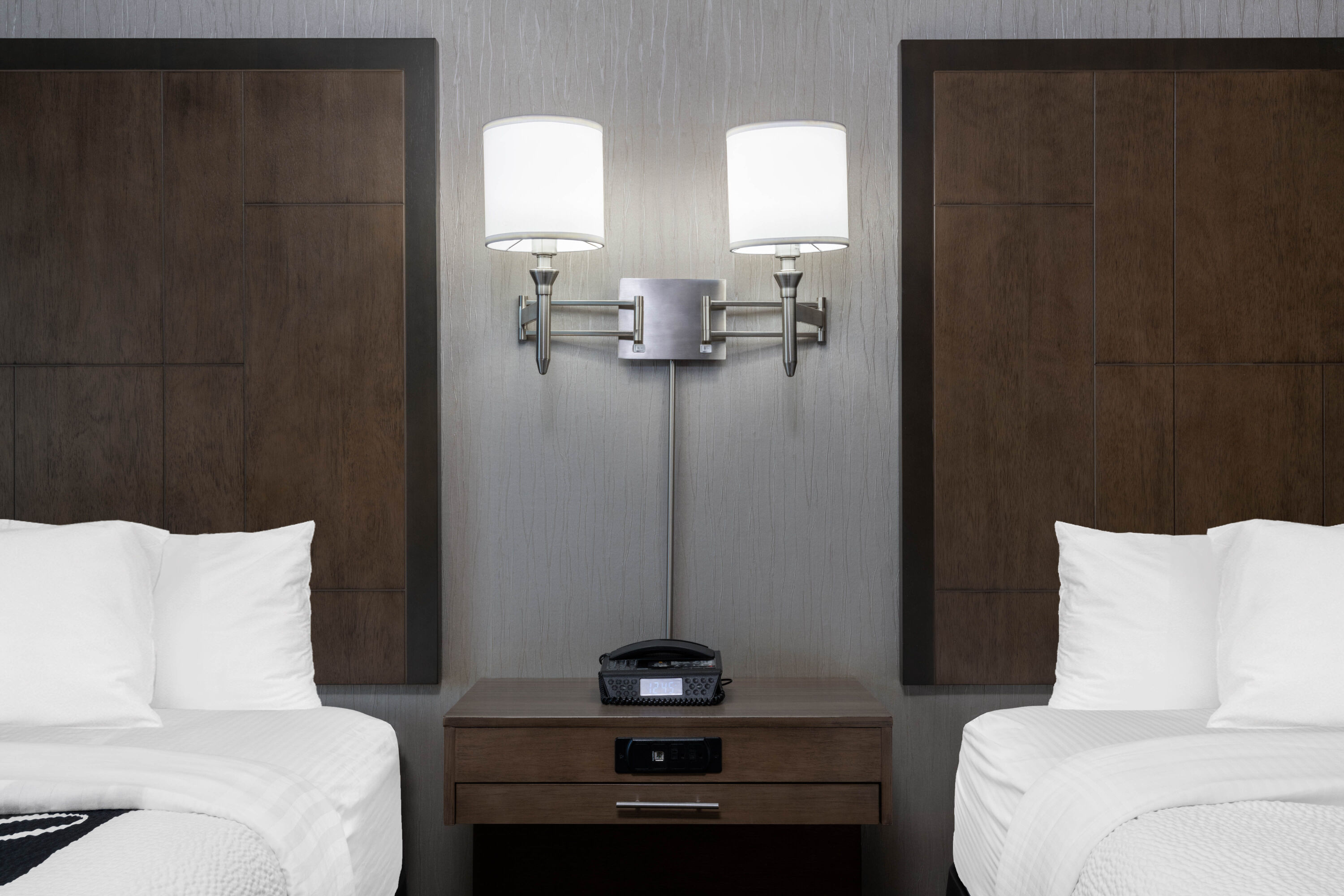 Guest room at the La Quinta Inn & Suites by Wyndham Anchorage Airport in Anchorage, Alaska