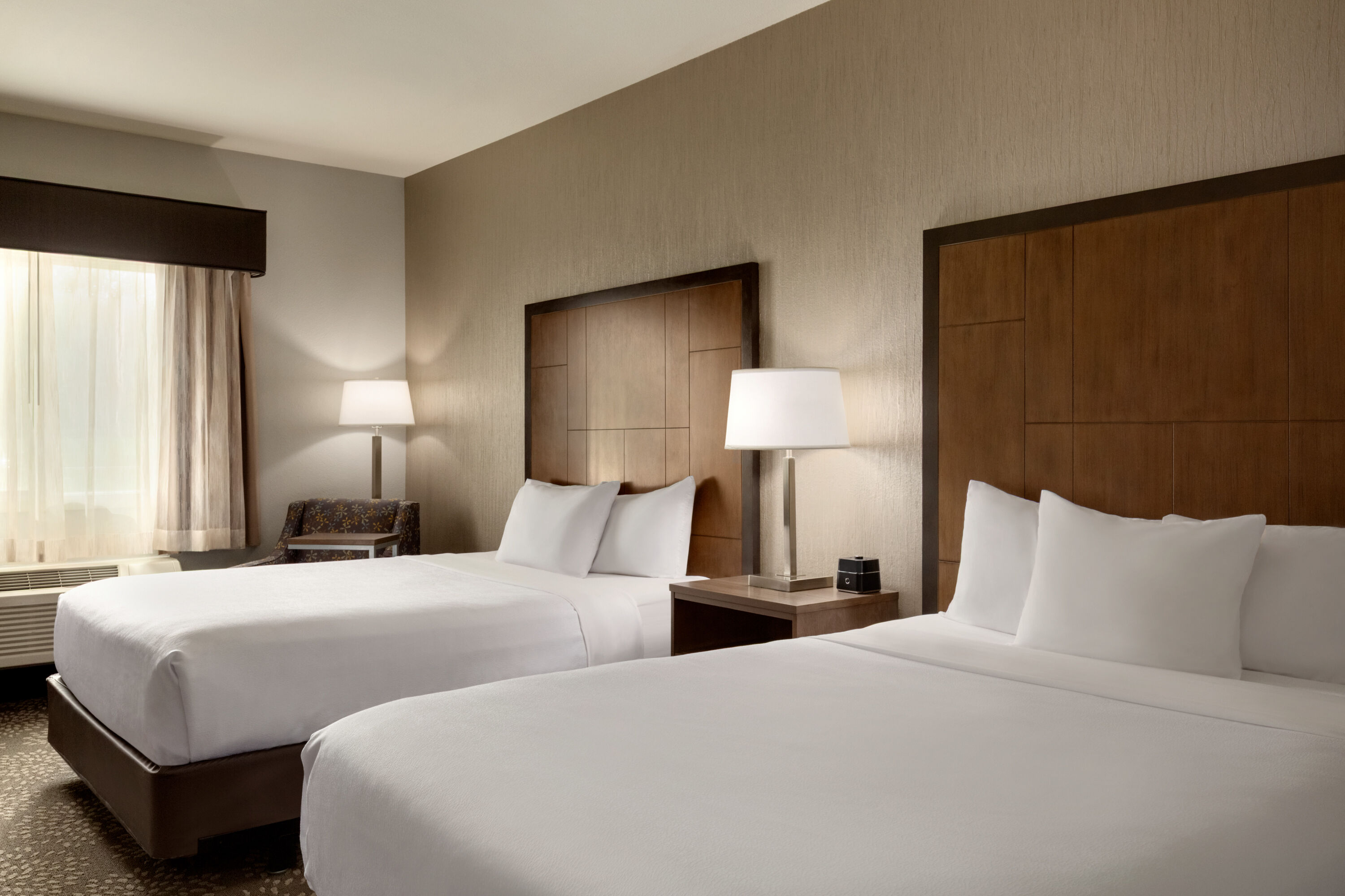 Guest room at the La Quinta Inn & Suites by Wyndham Fairbanks Airport in Fairbanks, Alaska
