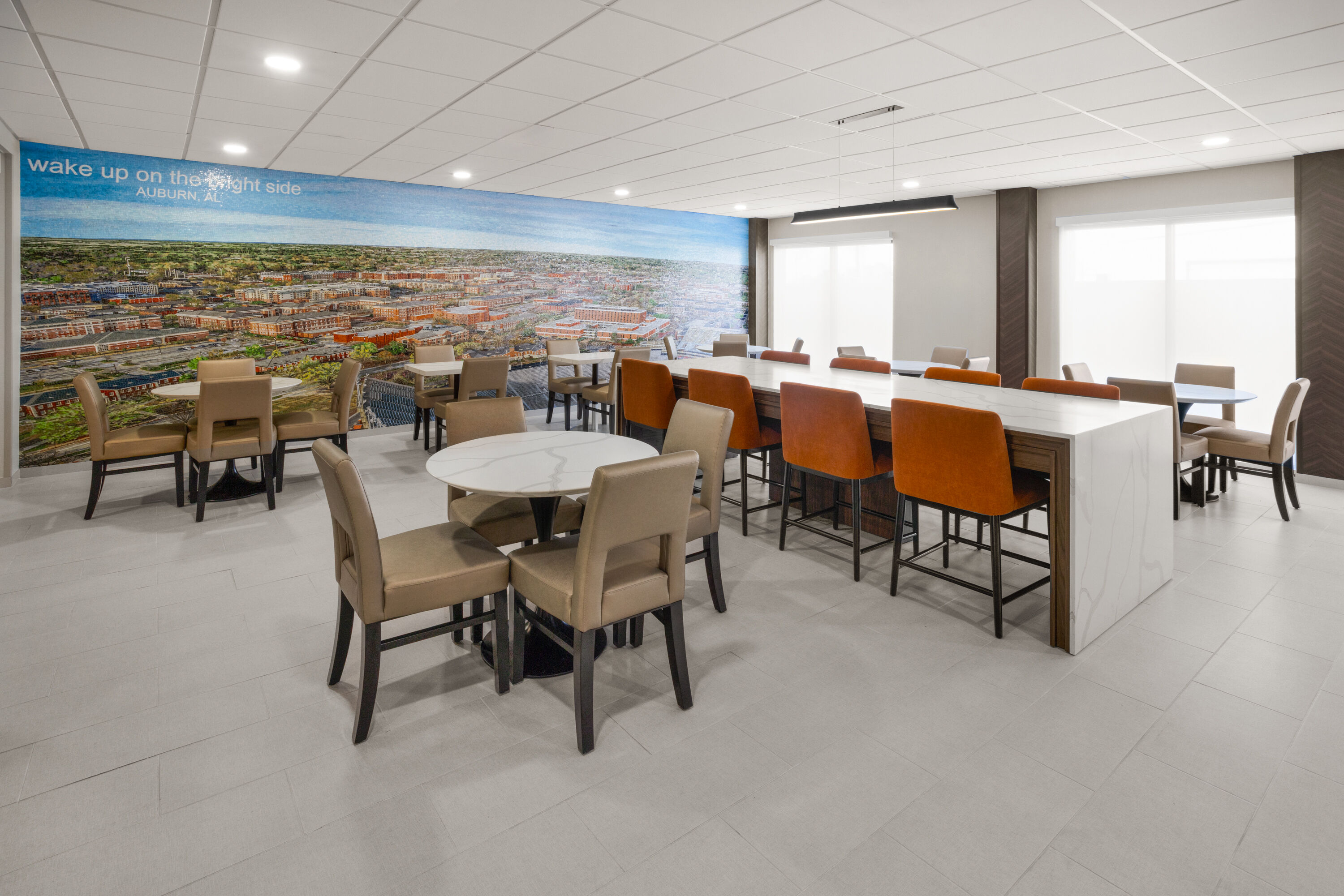 Free breakfast at La Quinta Inn & Suites by Wyndham Auburn - University Area in Auburn, Alabama