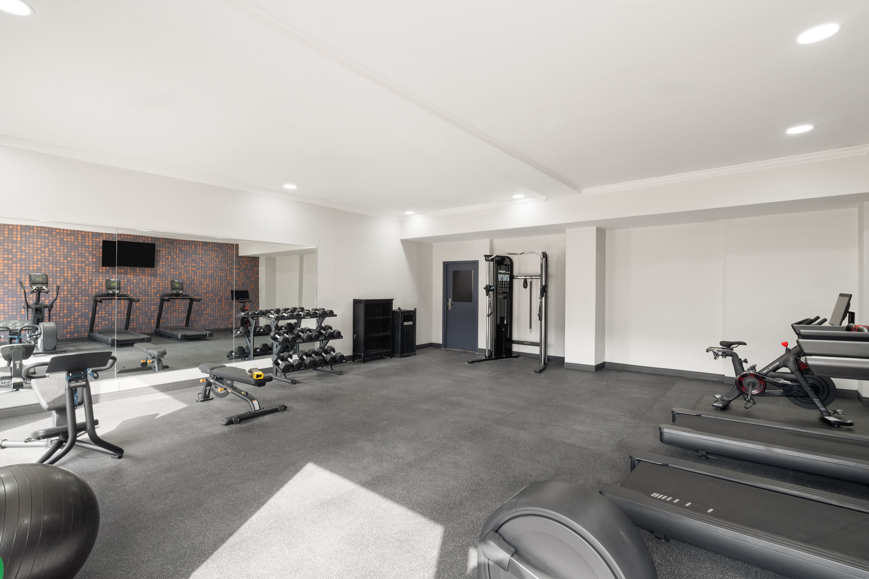 Fitness room at La Quinta Inn & Suites by Wyndham Bessemer in Bessemer, Alabama