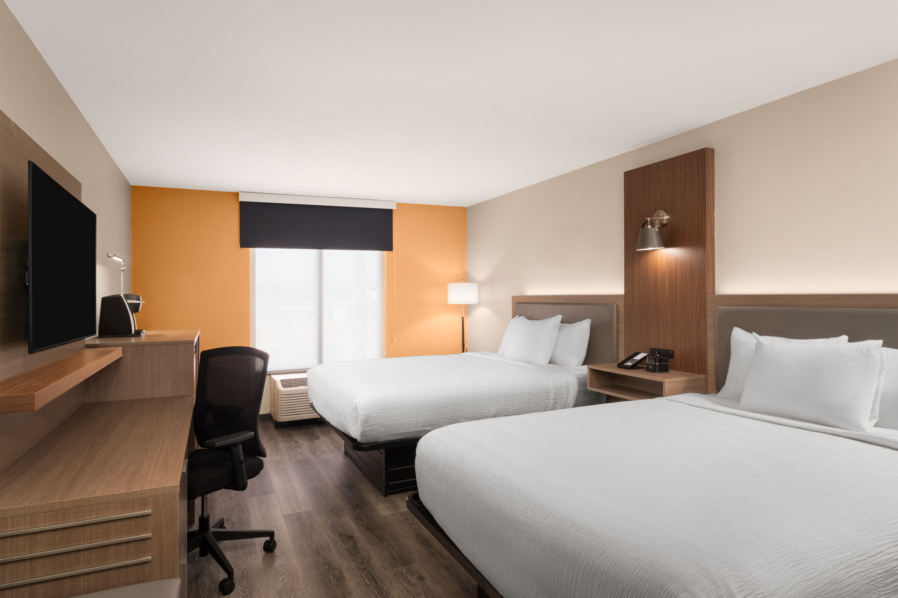 Guest room at the La Quinta Inn & Suites by Wyndham Bessemer in Bessemer, Alabama