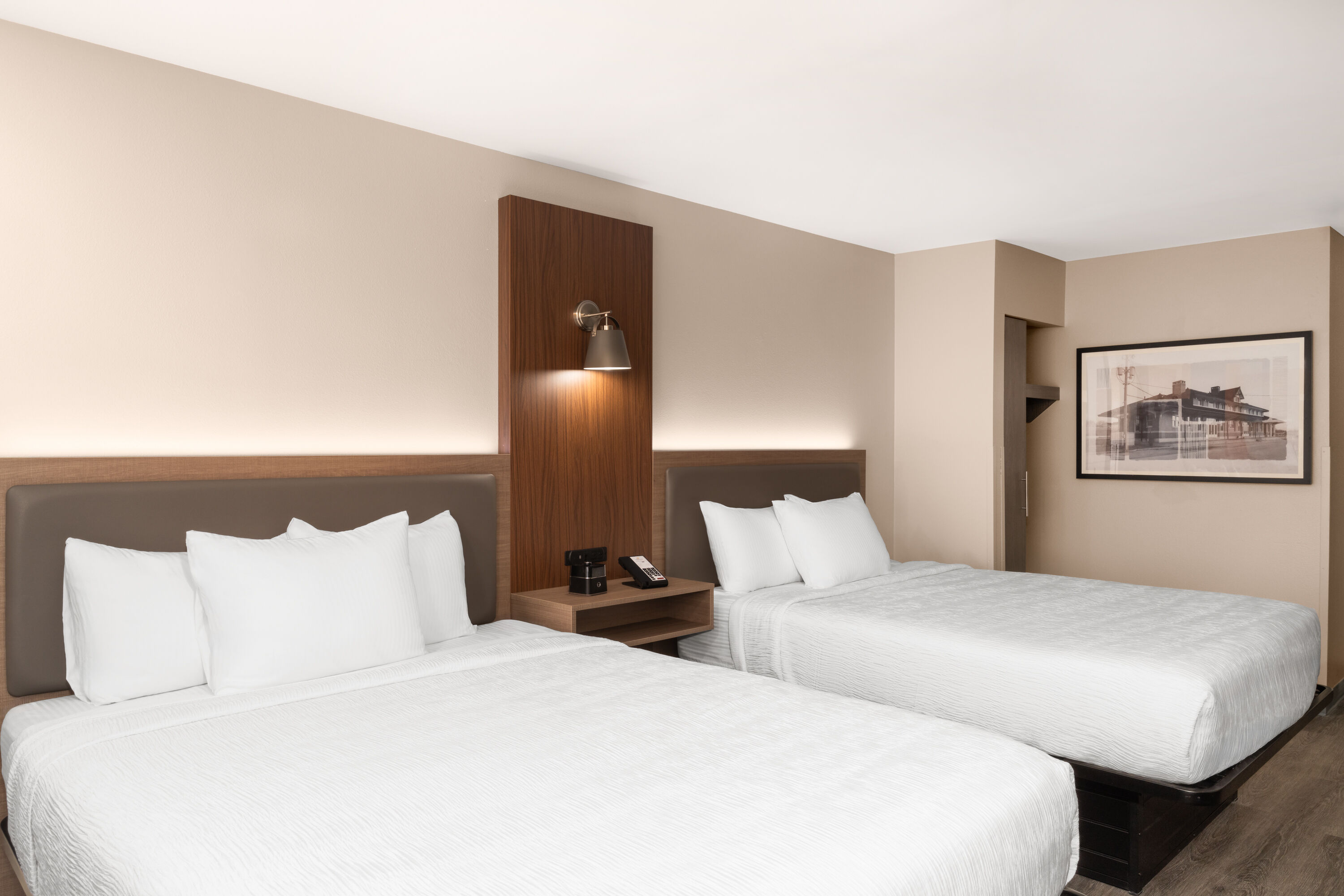 Guest room at the La Quinta Inn & Suites by Wyndham Bessemer in Bessemer, Alabama