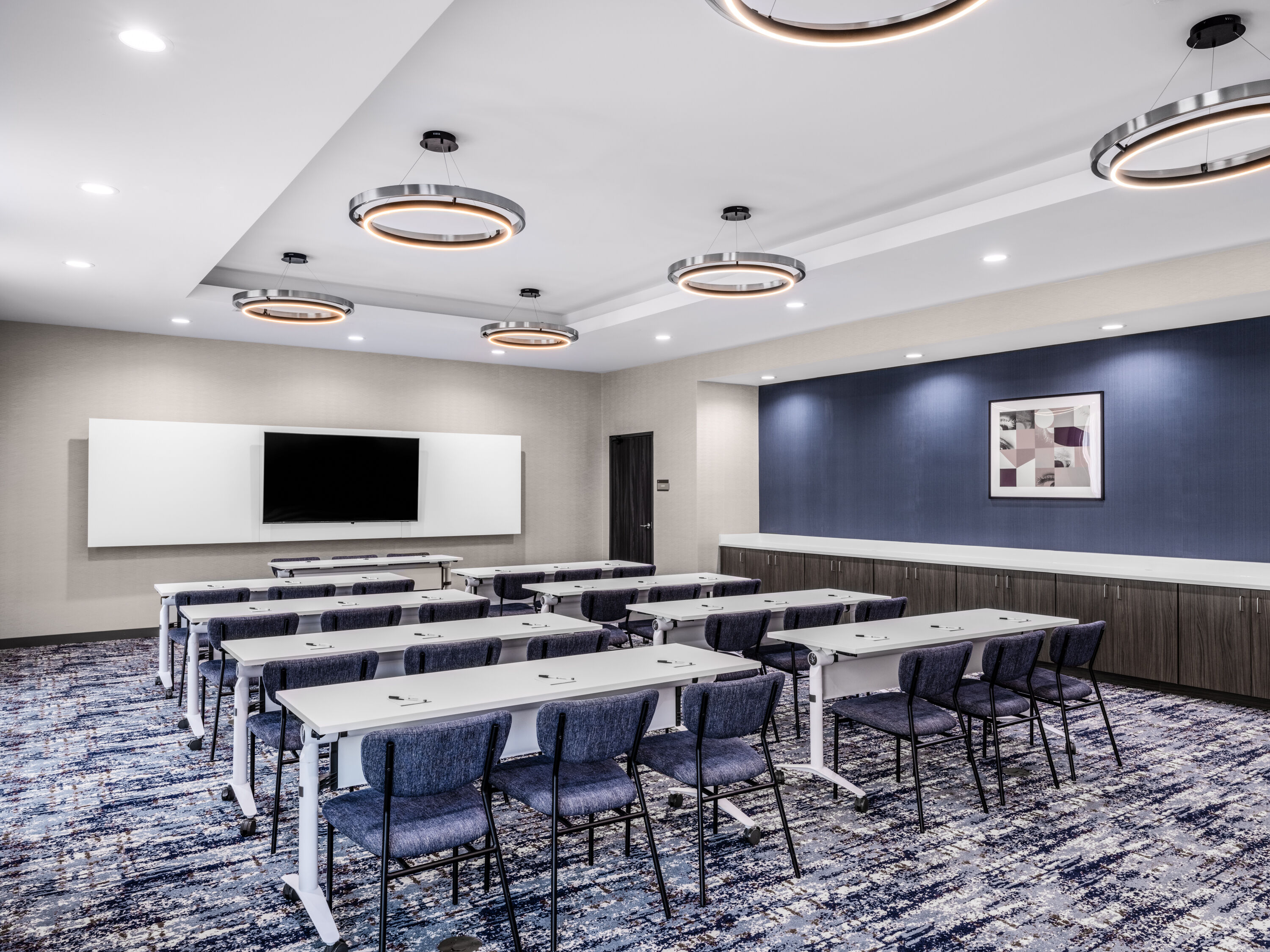 Classroom meeting room at La Quinta by Wyndham Chelsea Birmingham in Chelsea, Alabama