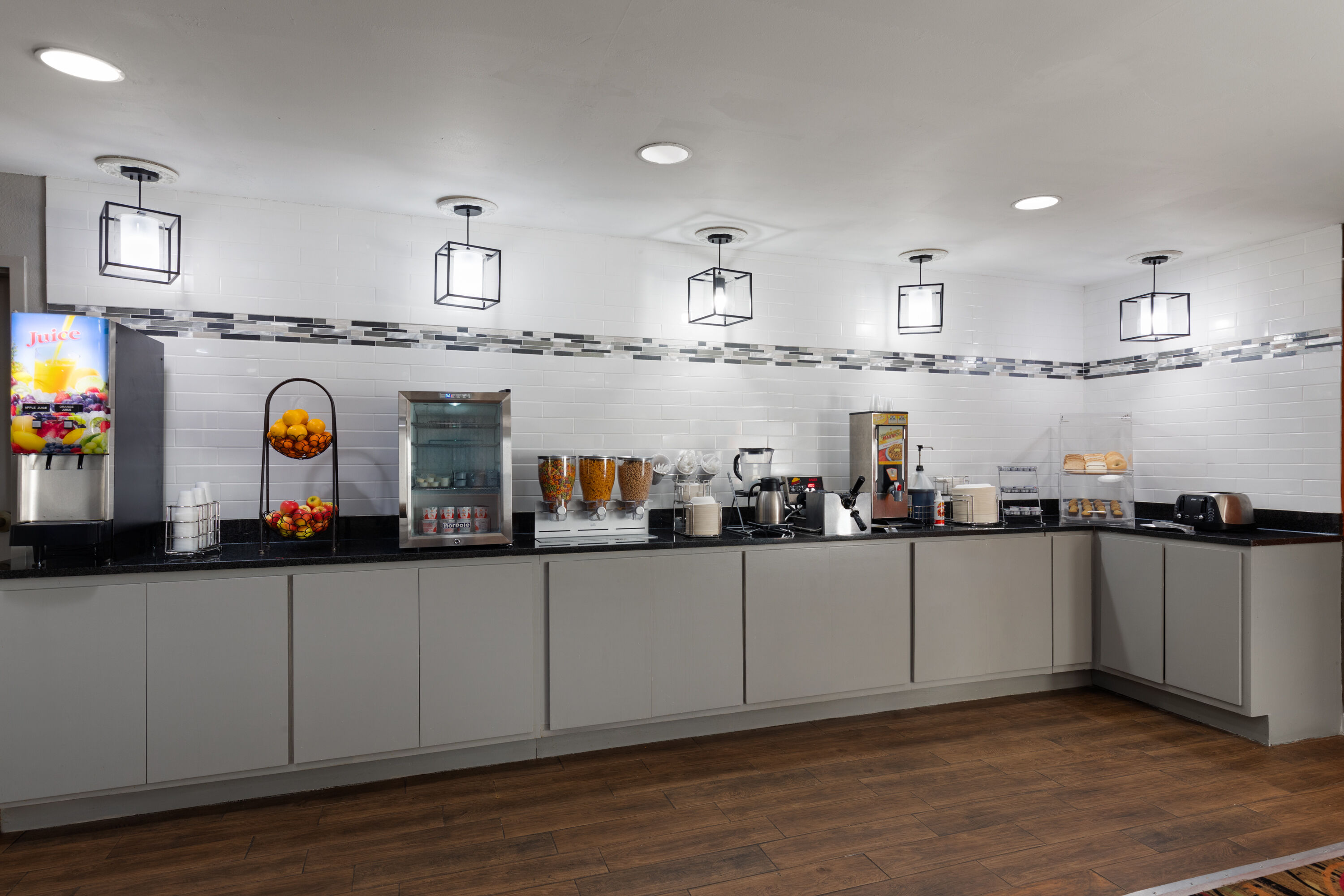 Free breakfast at La Quinta Inn by Wyndham Decatur in Decatur, Alabama