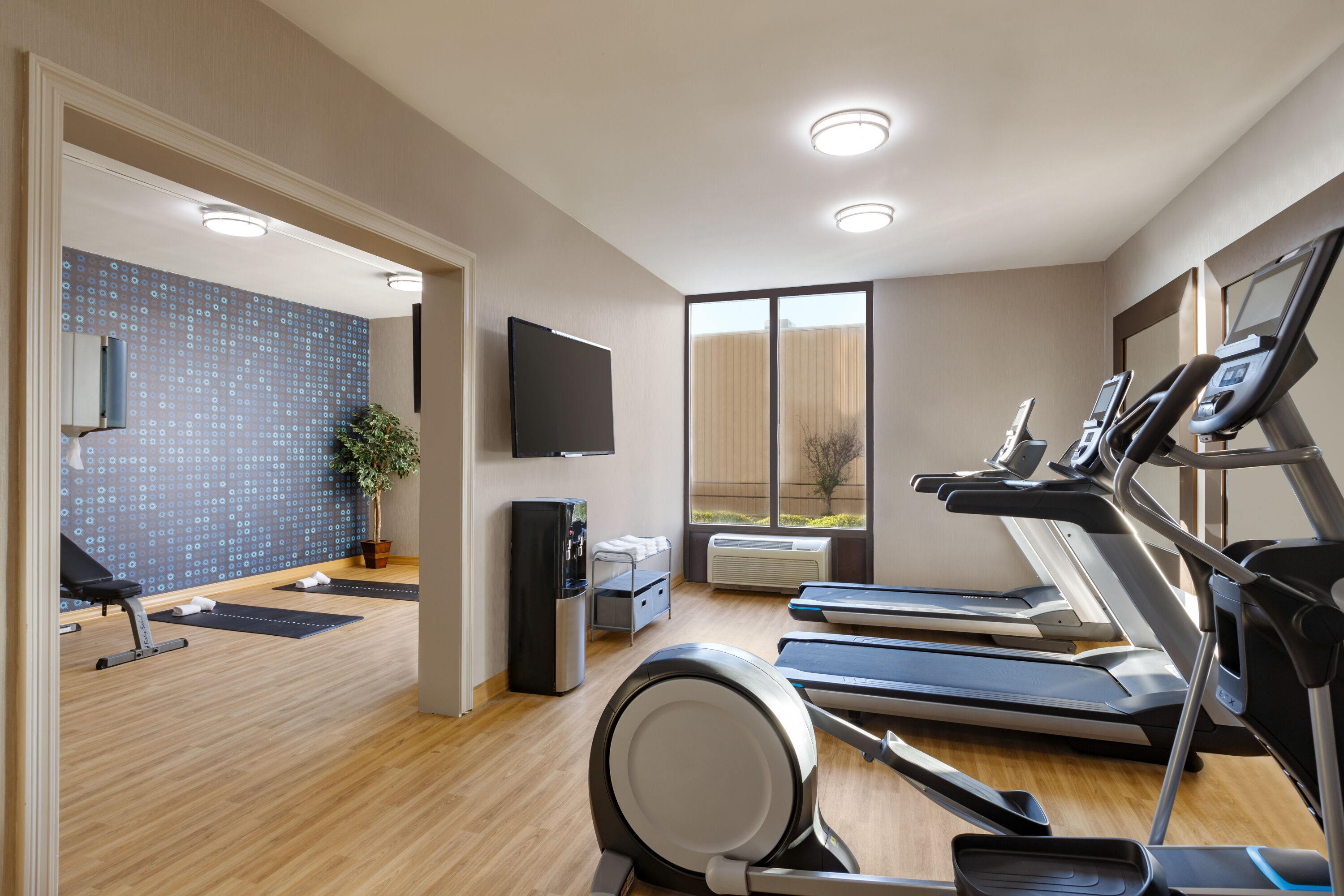 Fitness room at La Quinta Inn & Suites by Wyndham Dothan in Dothan, Alabama