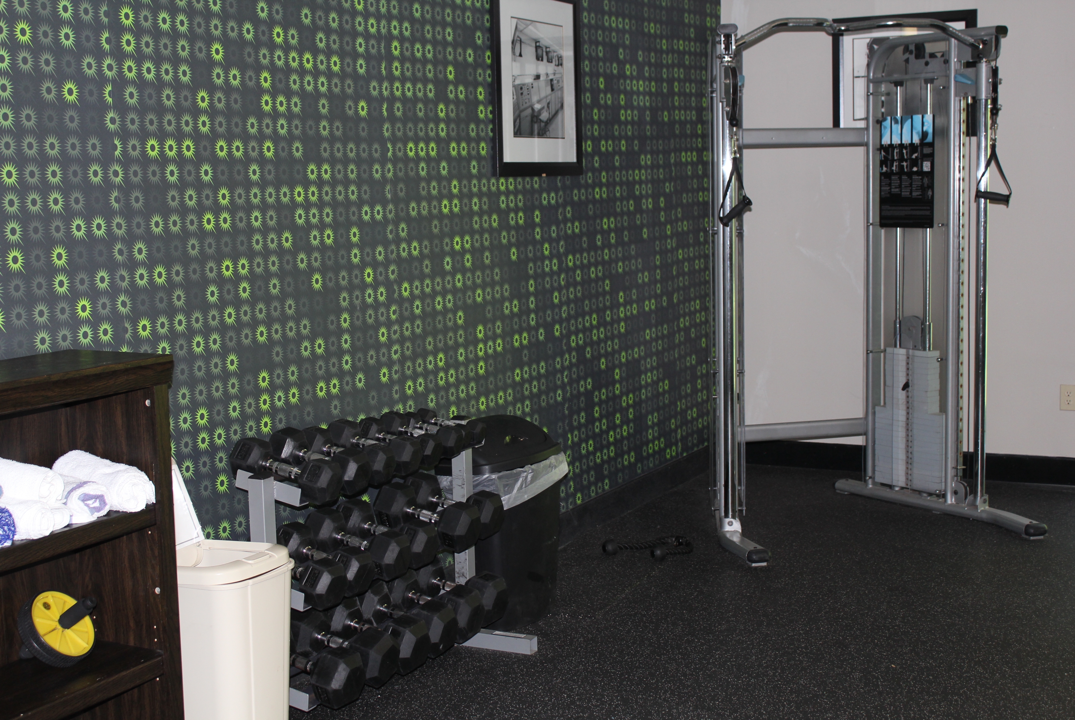 Fitness room at La Quinta Inn & Suites by Wyndham Huntsville Airport Madison in Madison, Alabama