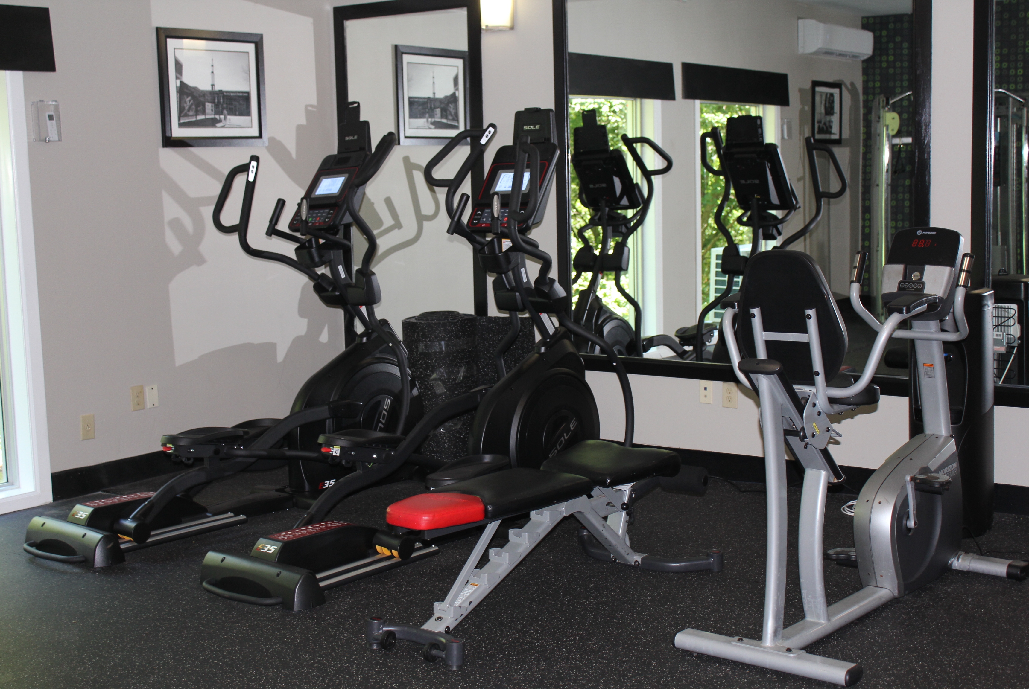 Fitness room at La Quinta Inn & Suites by Wyndham Huntsville Airport Madison in Madison, Alabama