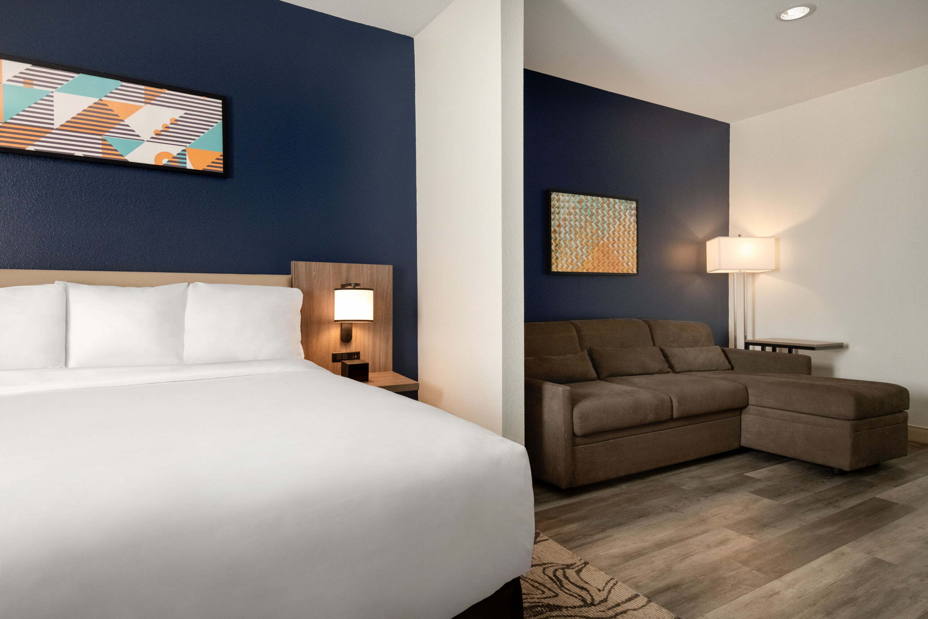 Guest room at the La Quinta Inn & Suites by Wyndham Montgomery in Montgomery, Alabama