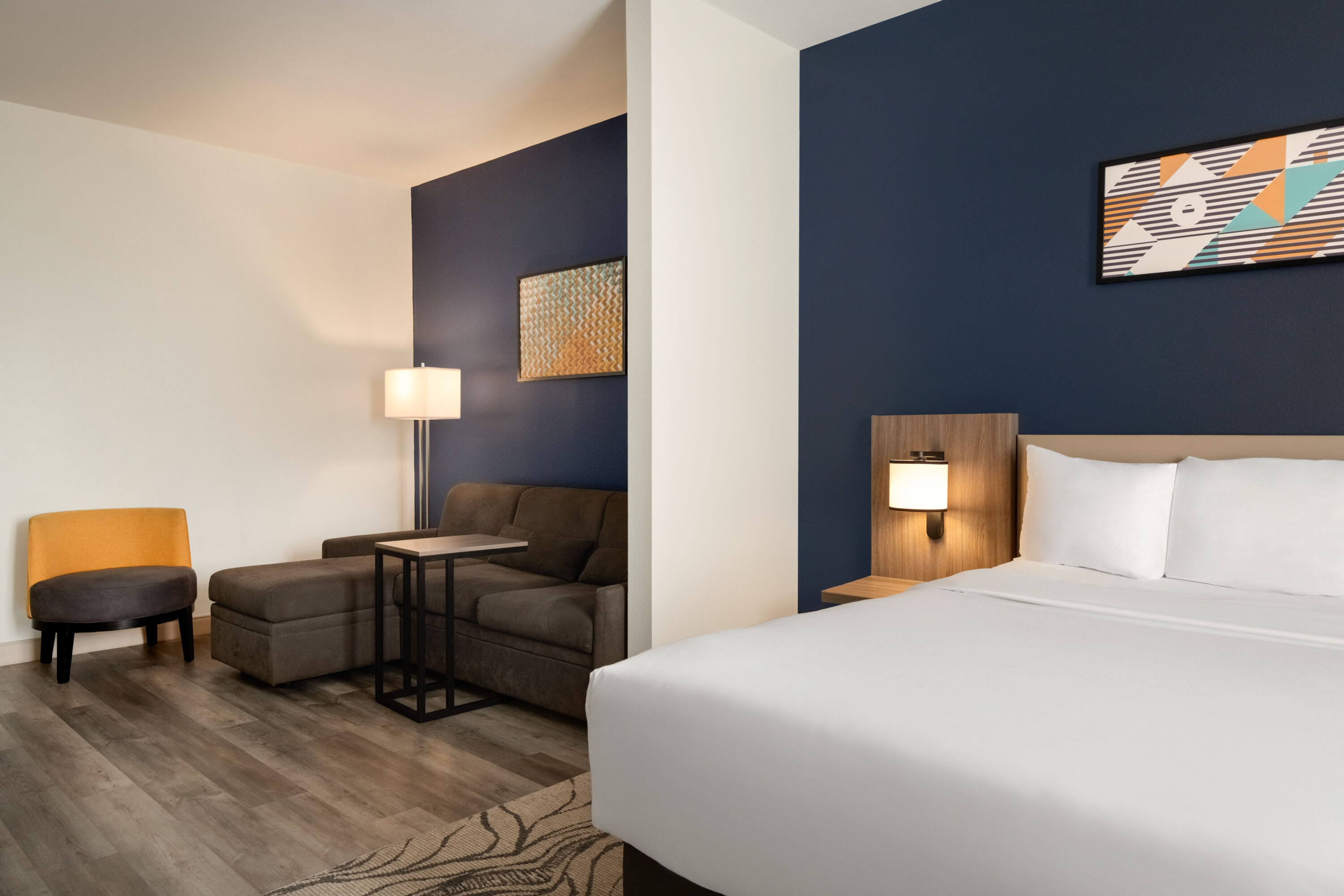 Guest room at the La Quinta Inn & Suites by Wyndham Montgomery in Montgomery, Alabama