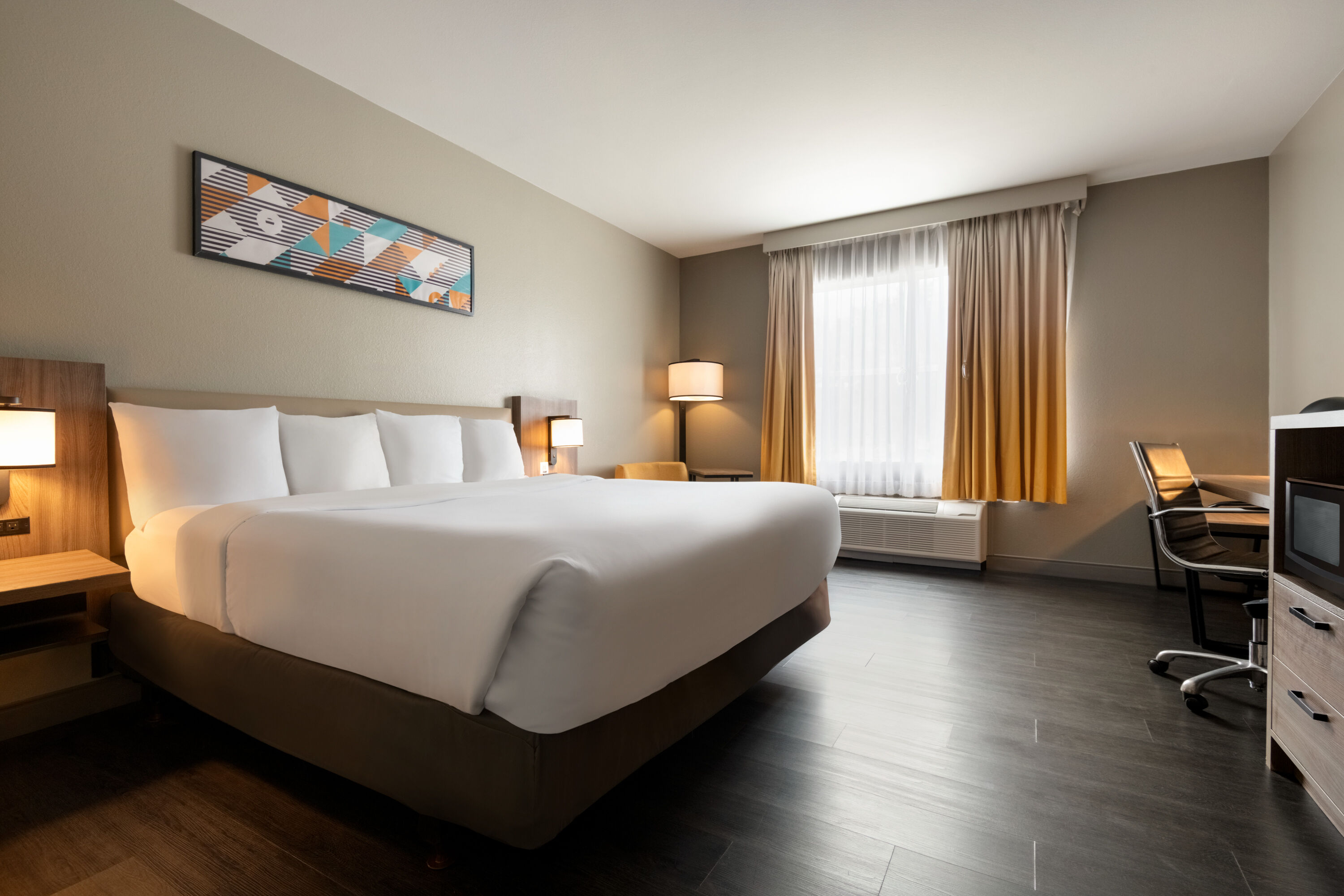 Guest room at the La Quinta Inn & Suites by Wyndham Montgomery in Montgomery, Alabama