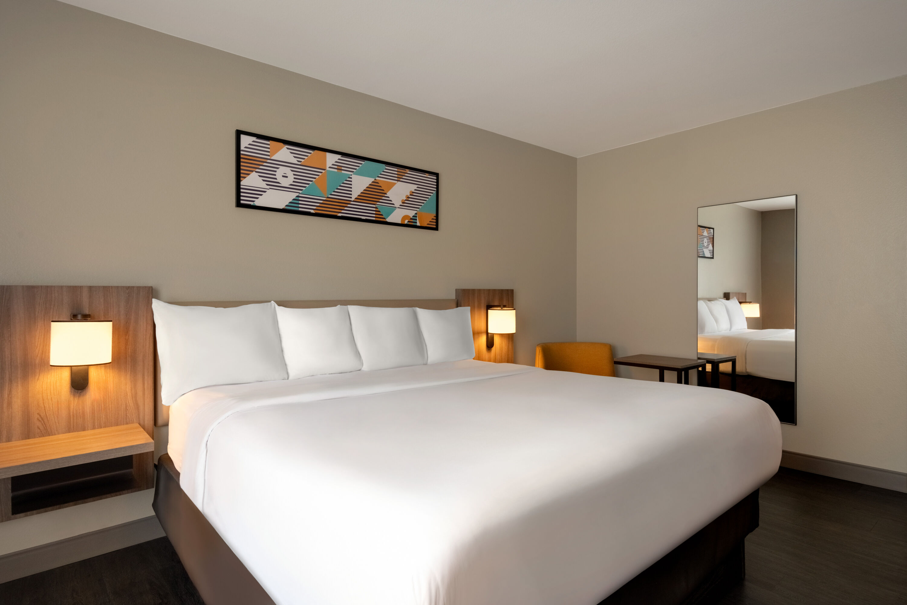 Guest room at the La Quinta Inn & Suites by Wyndham Montgomery in Montgomery, Alabama